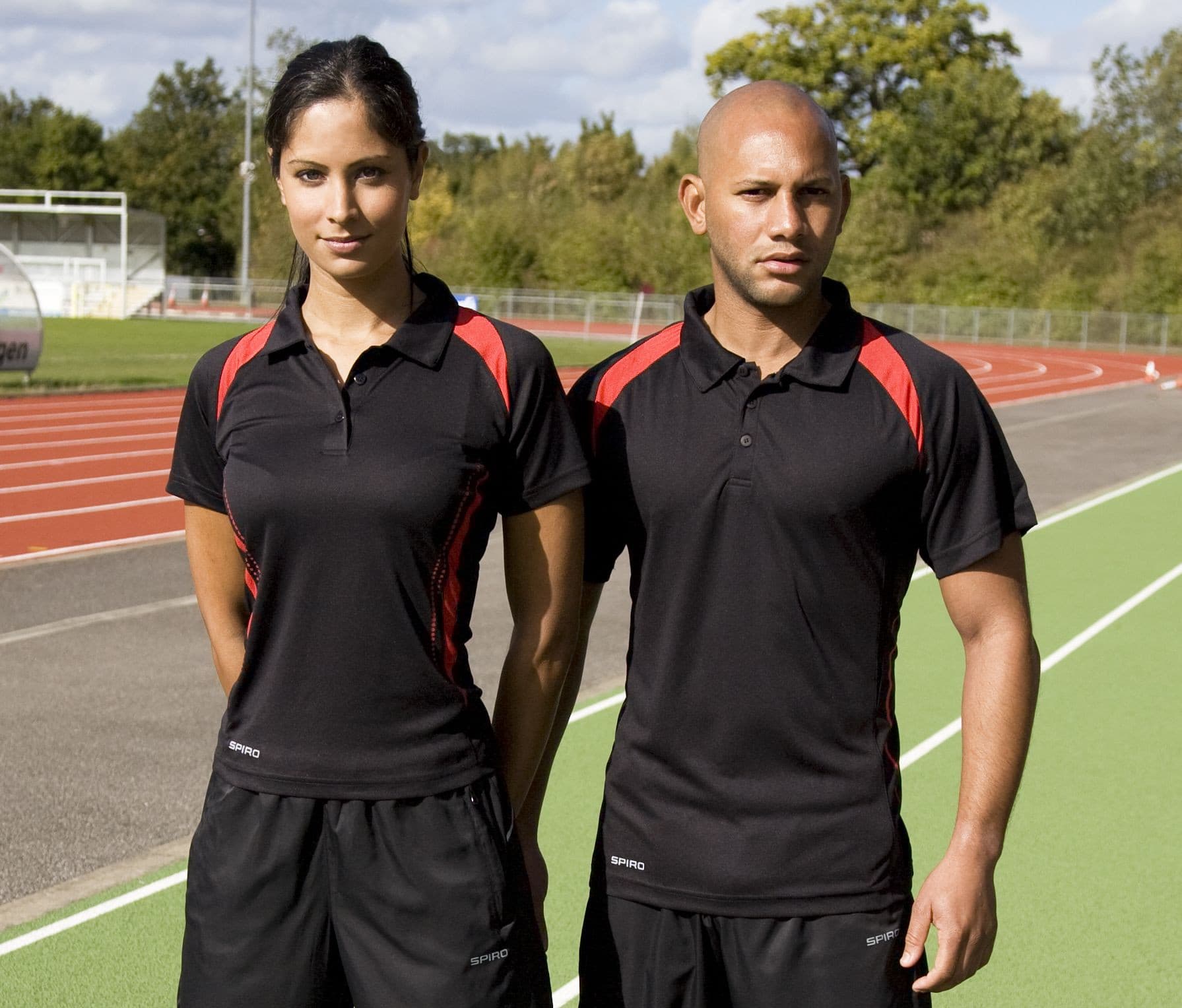 Polo de sport respirant