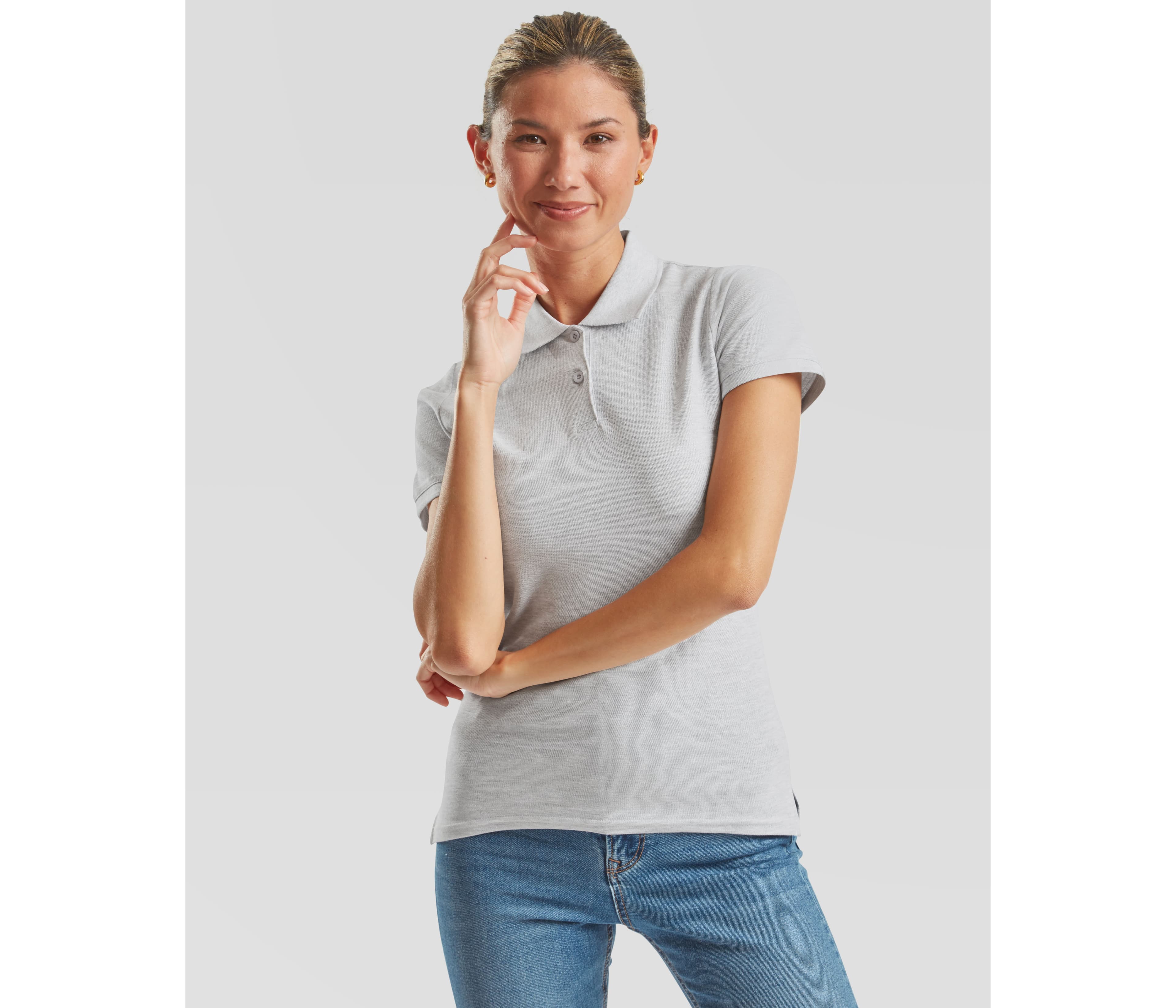 Polo femme coton 180