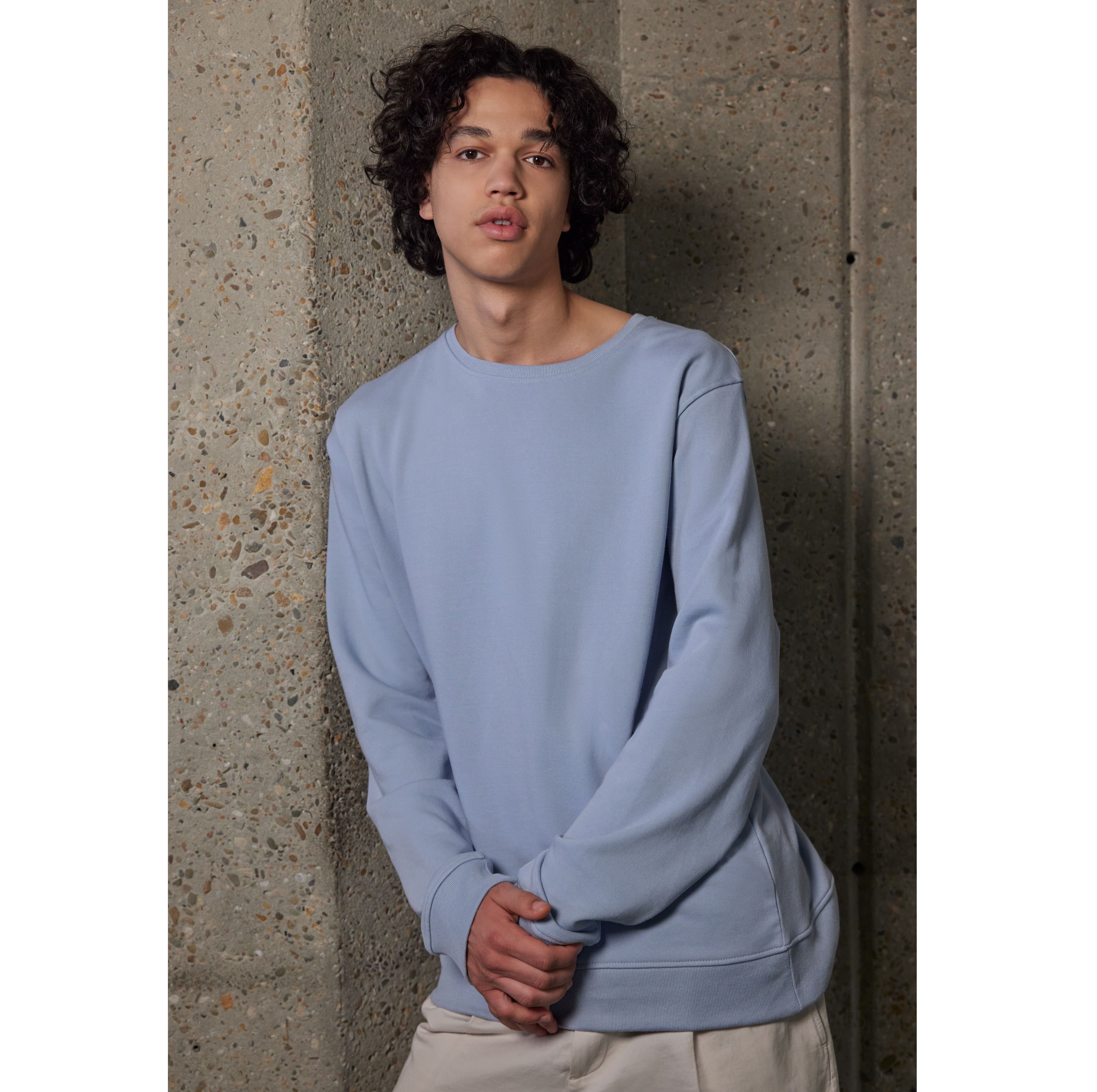 Sweat col rond organique