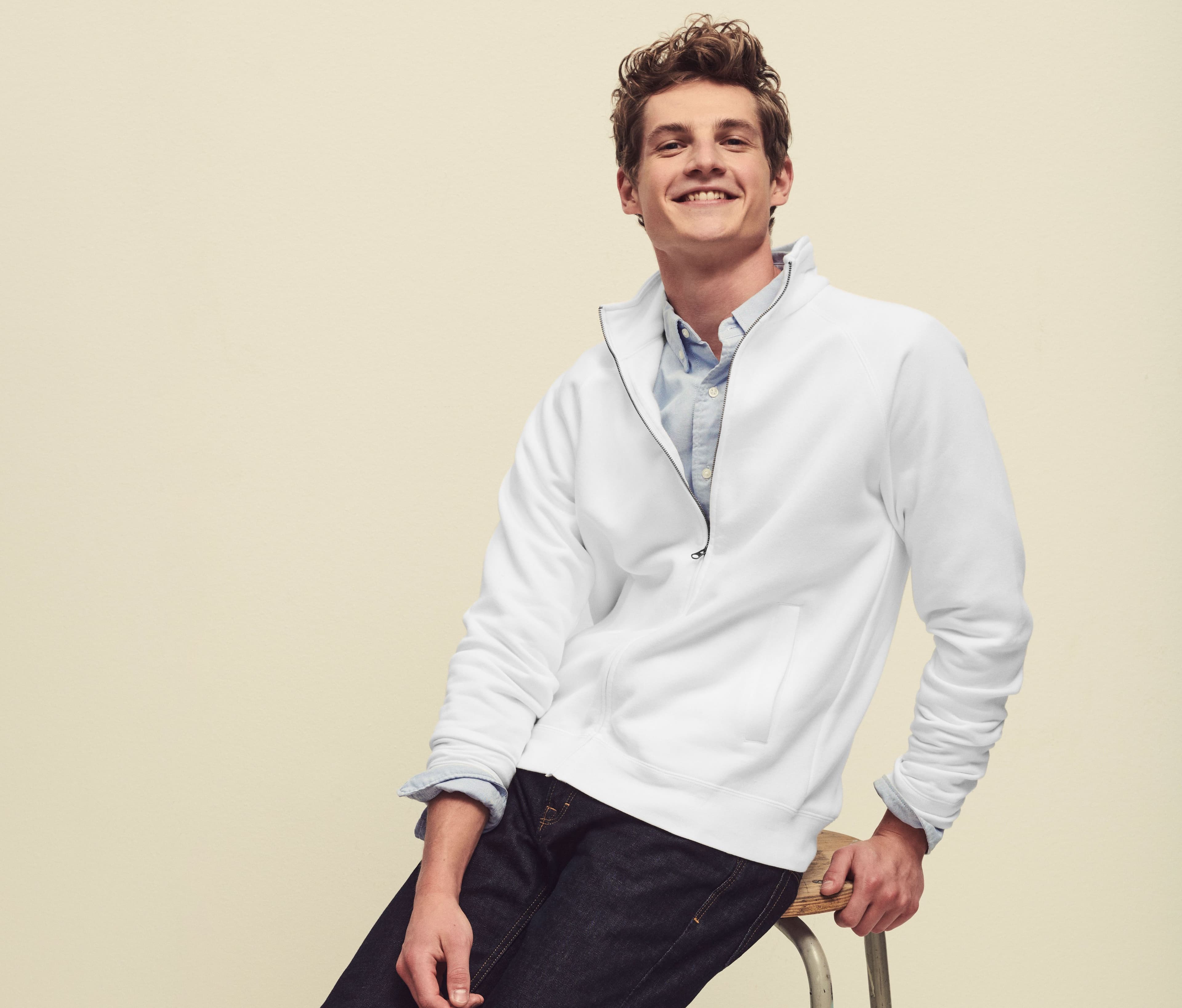 Sweat zippé Premium