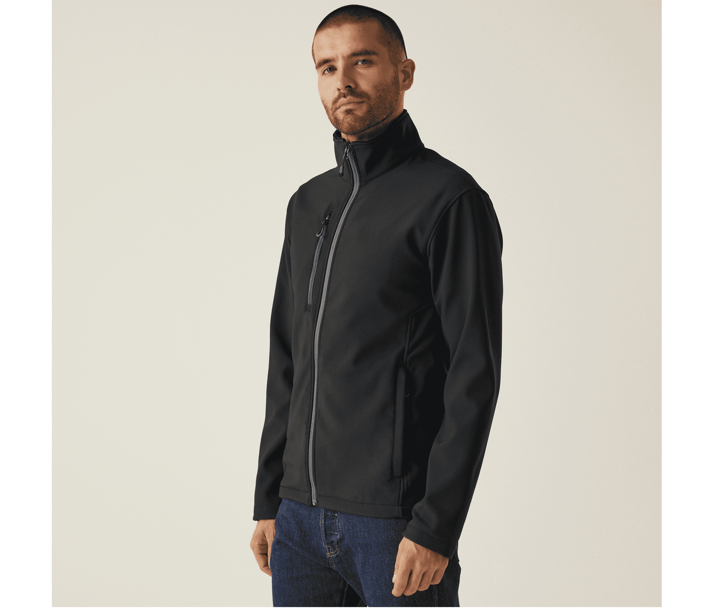 Softshell en polyester recyclé