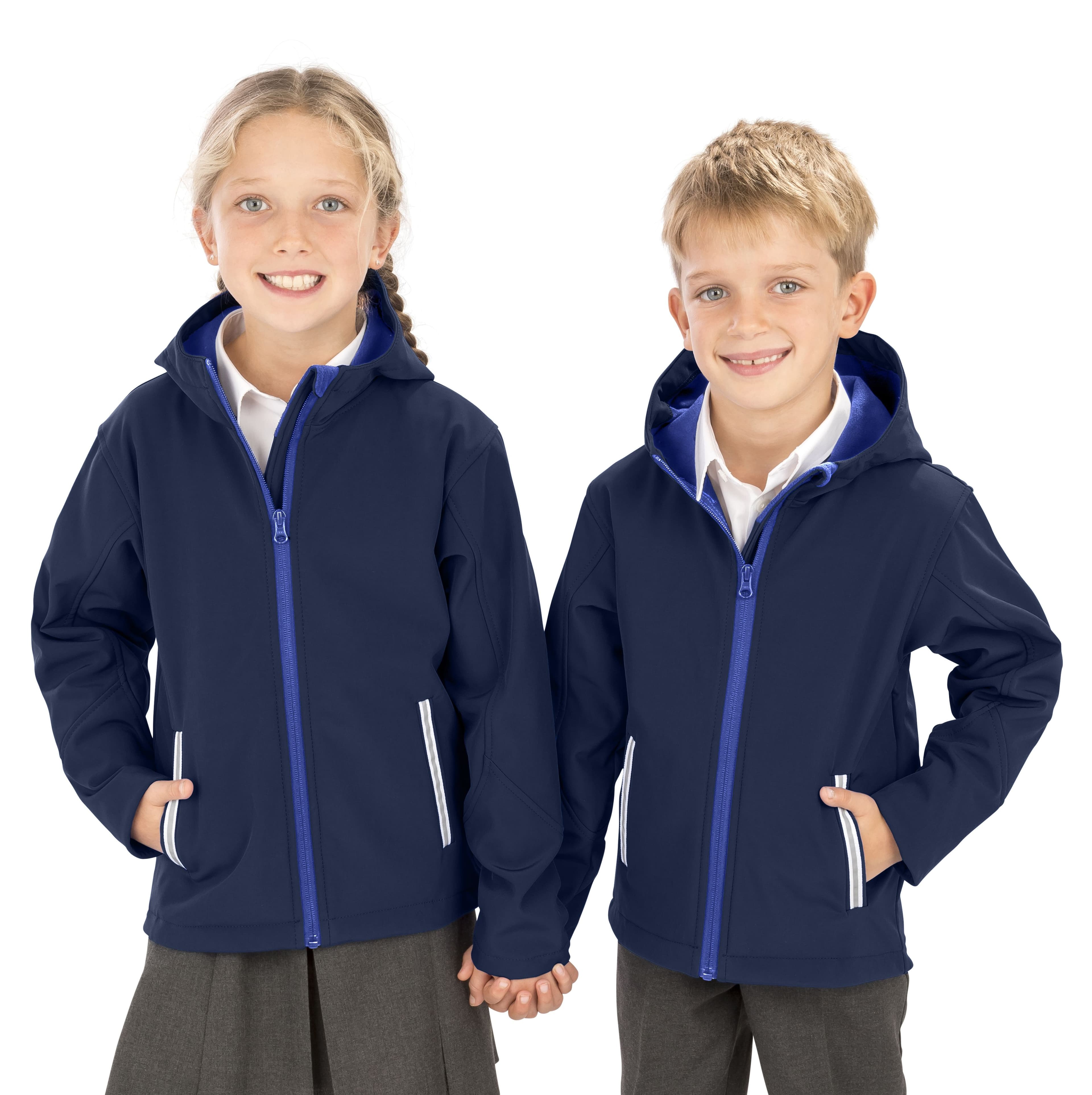 Softshell capuche enfant