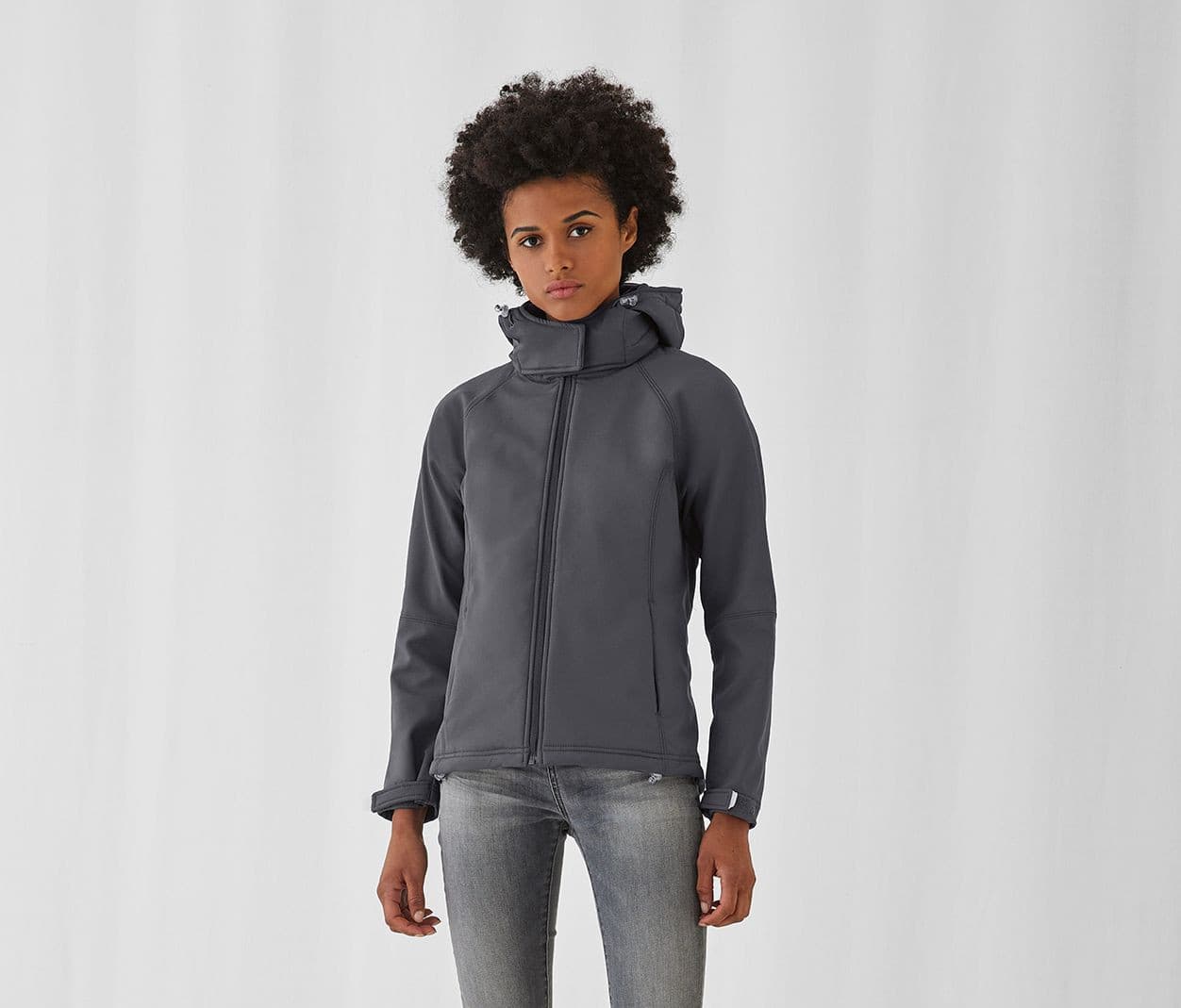 Veste Softshell femme à capuche