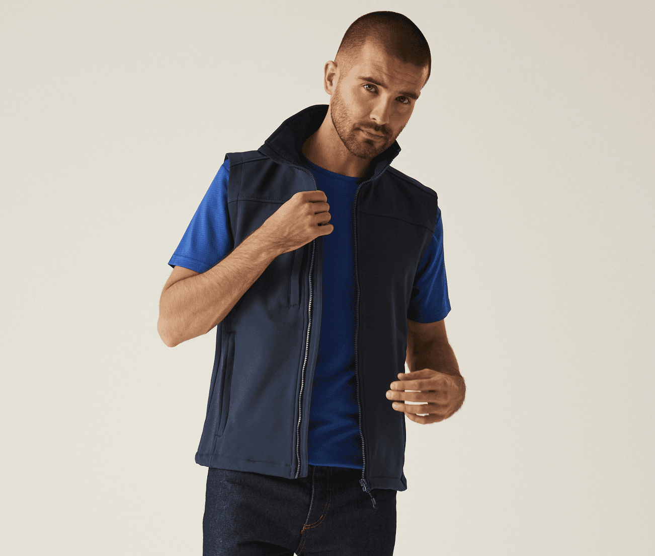 Bodywarmer Softshell homme