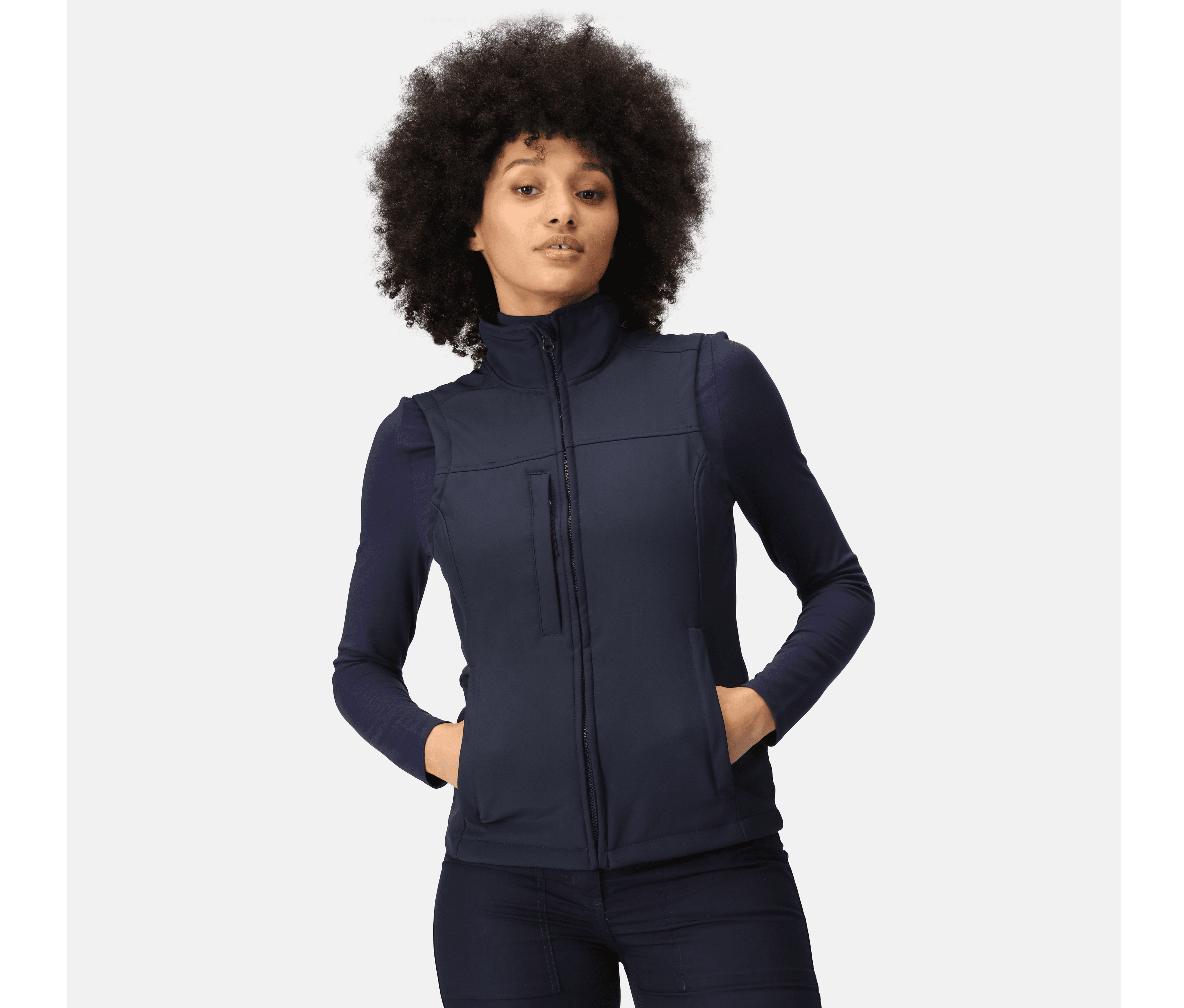 Bodywarmer Softshell femme