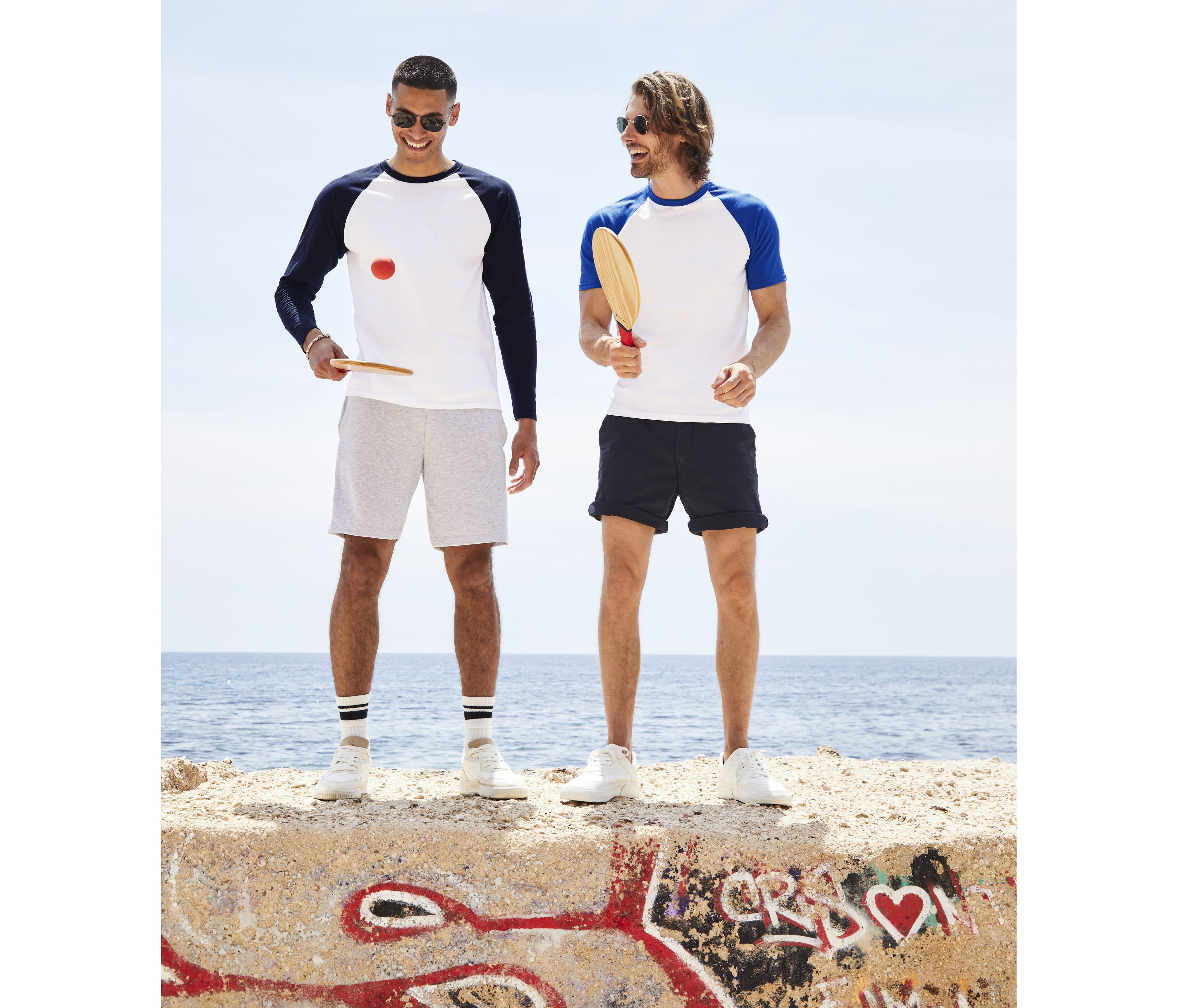 Tee-shirt baseball manches courtes