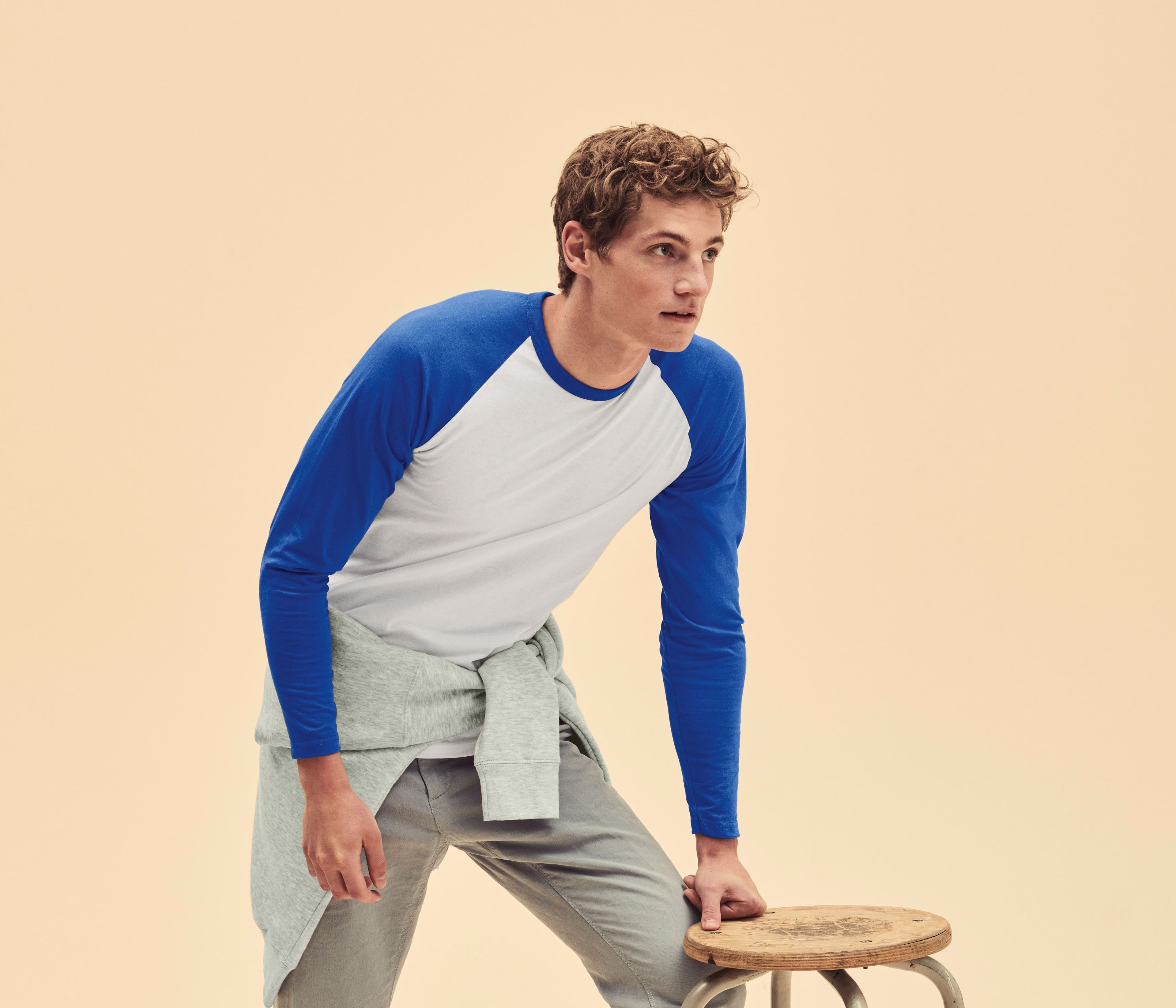 Tee-shirt baseball manches longues