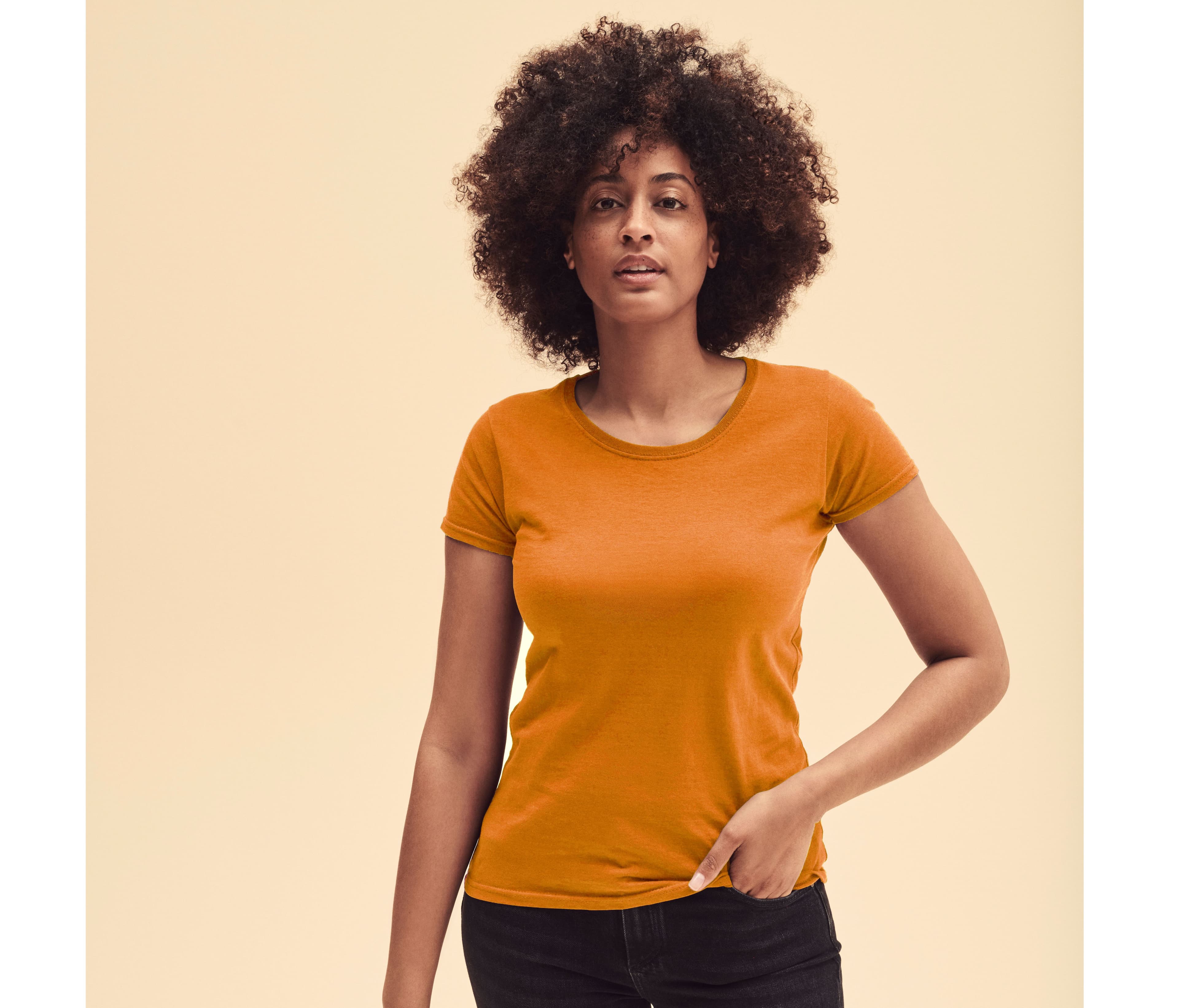 Tee-shirt femme col rond