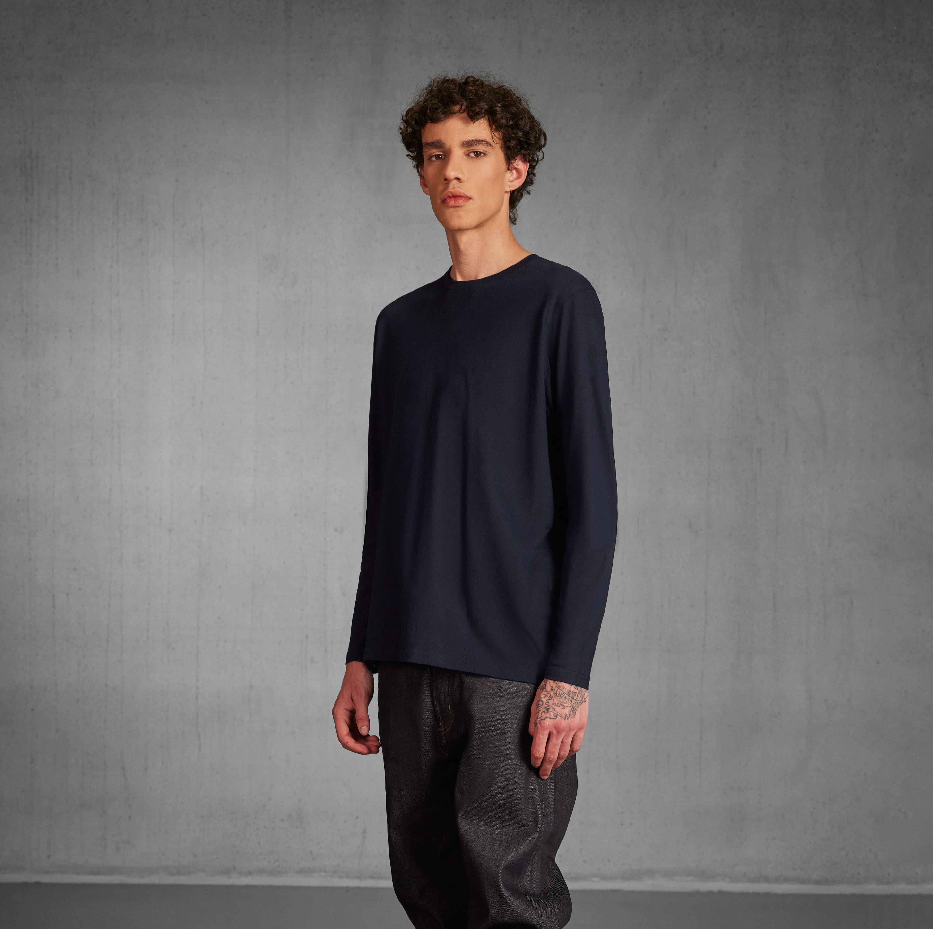 Tee-shirt homme manches longues