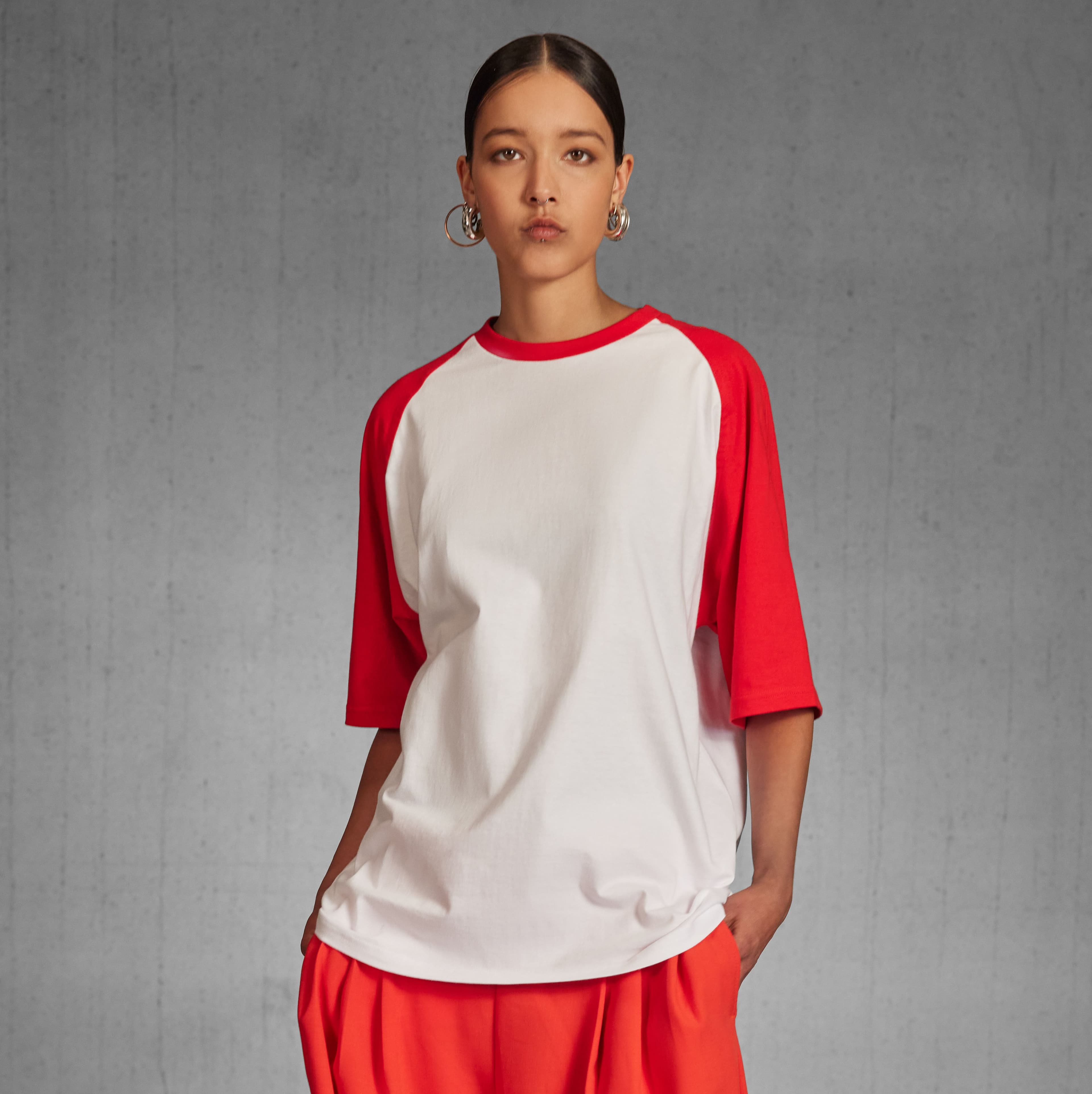 Tee-shirt baseball manches courtes