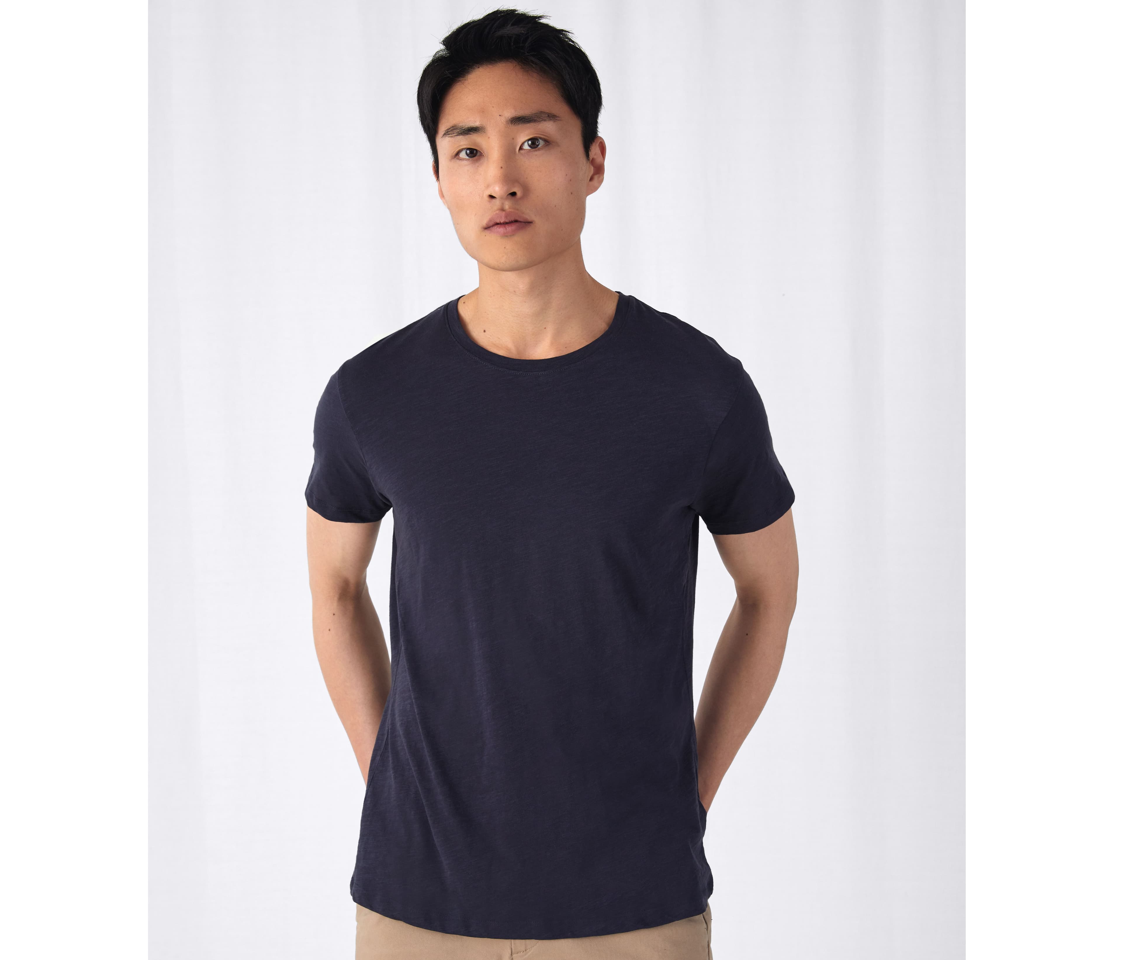 Tee-shirt homme Slub en coton bio