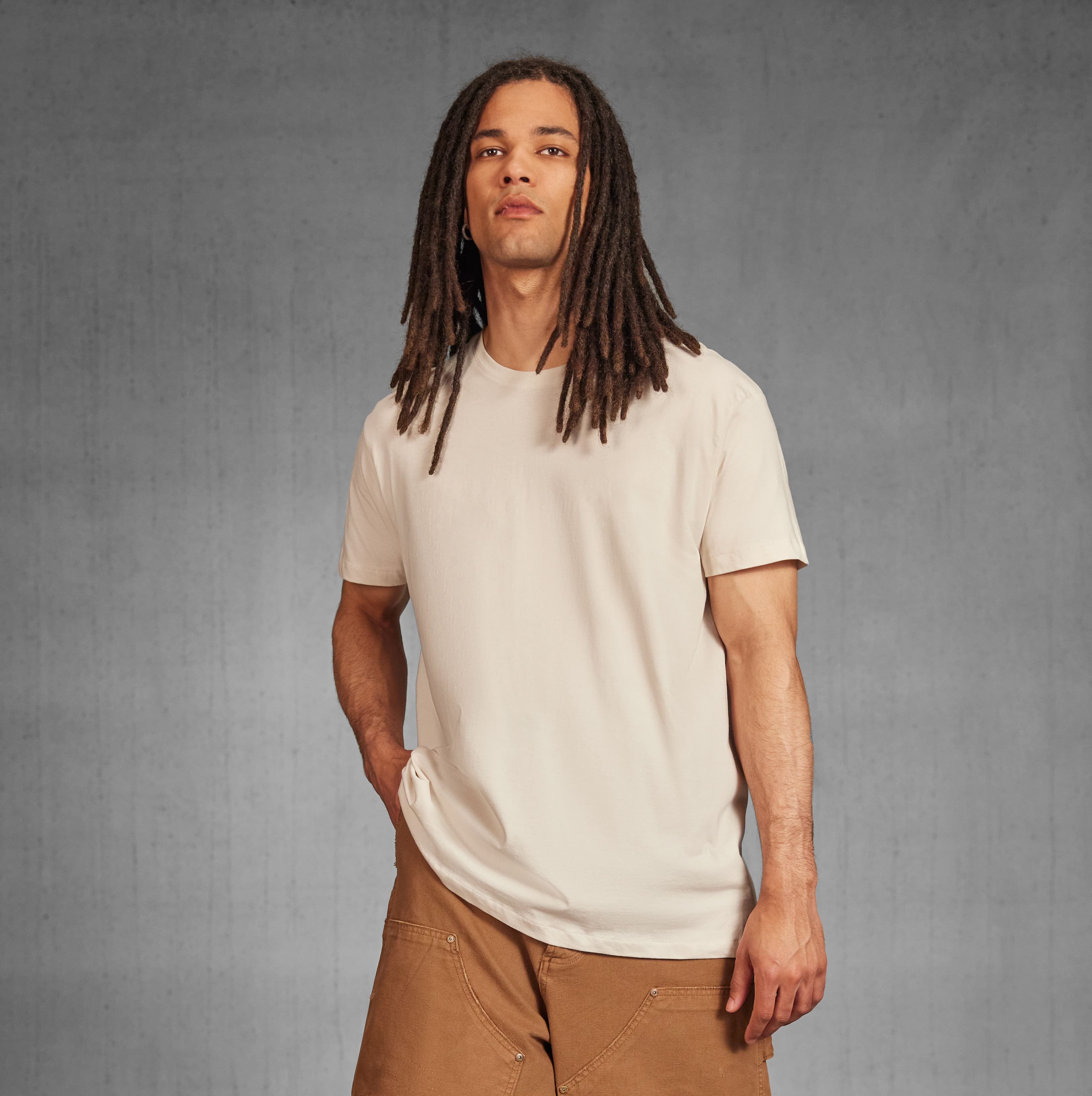 Tee-shirt homme col rond 150 organique