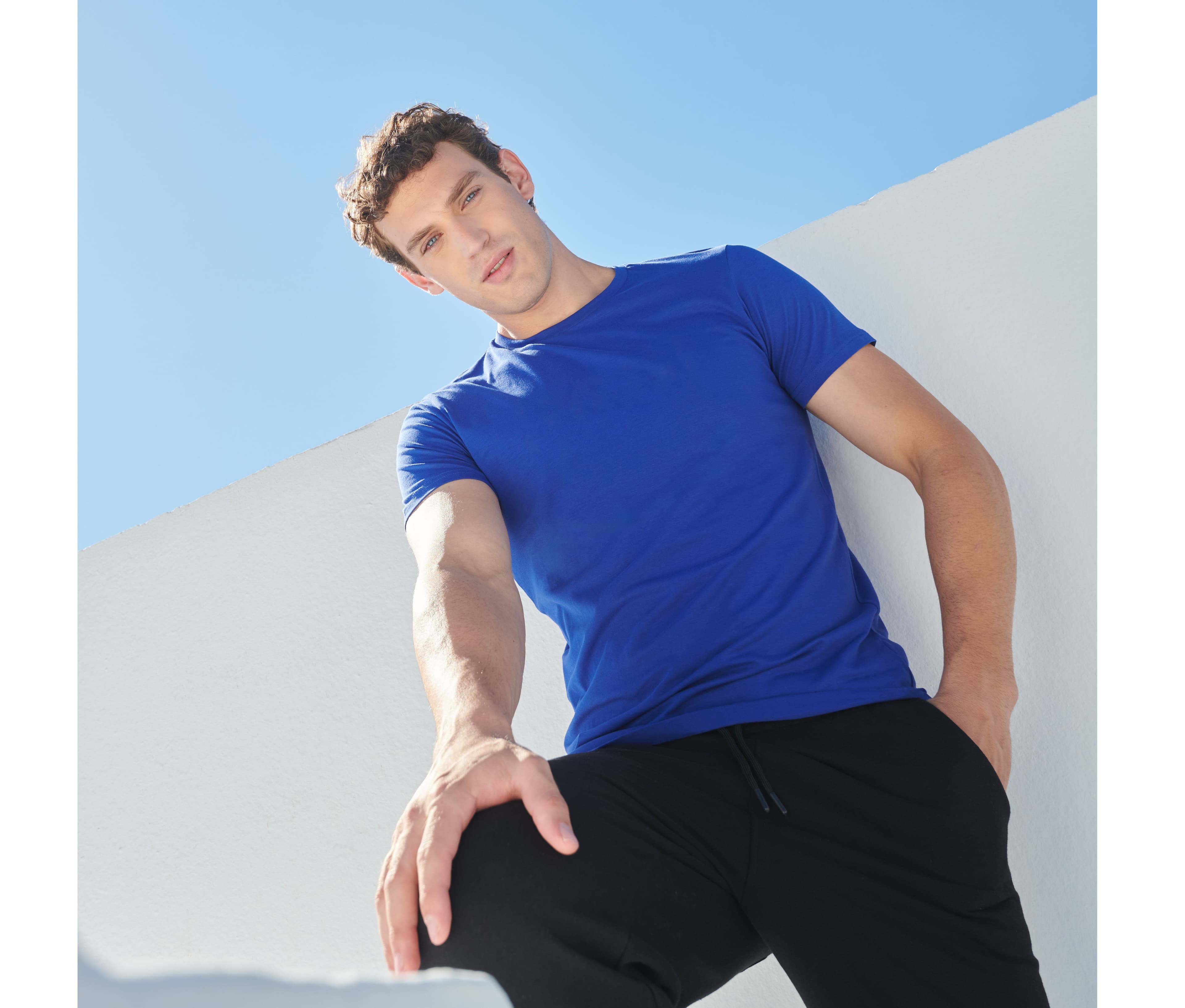 Tee-shirt stretch homme