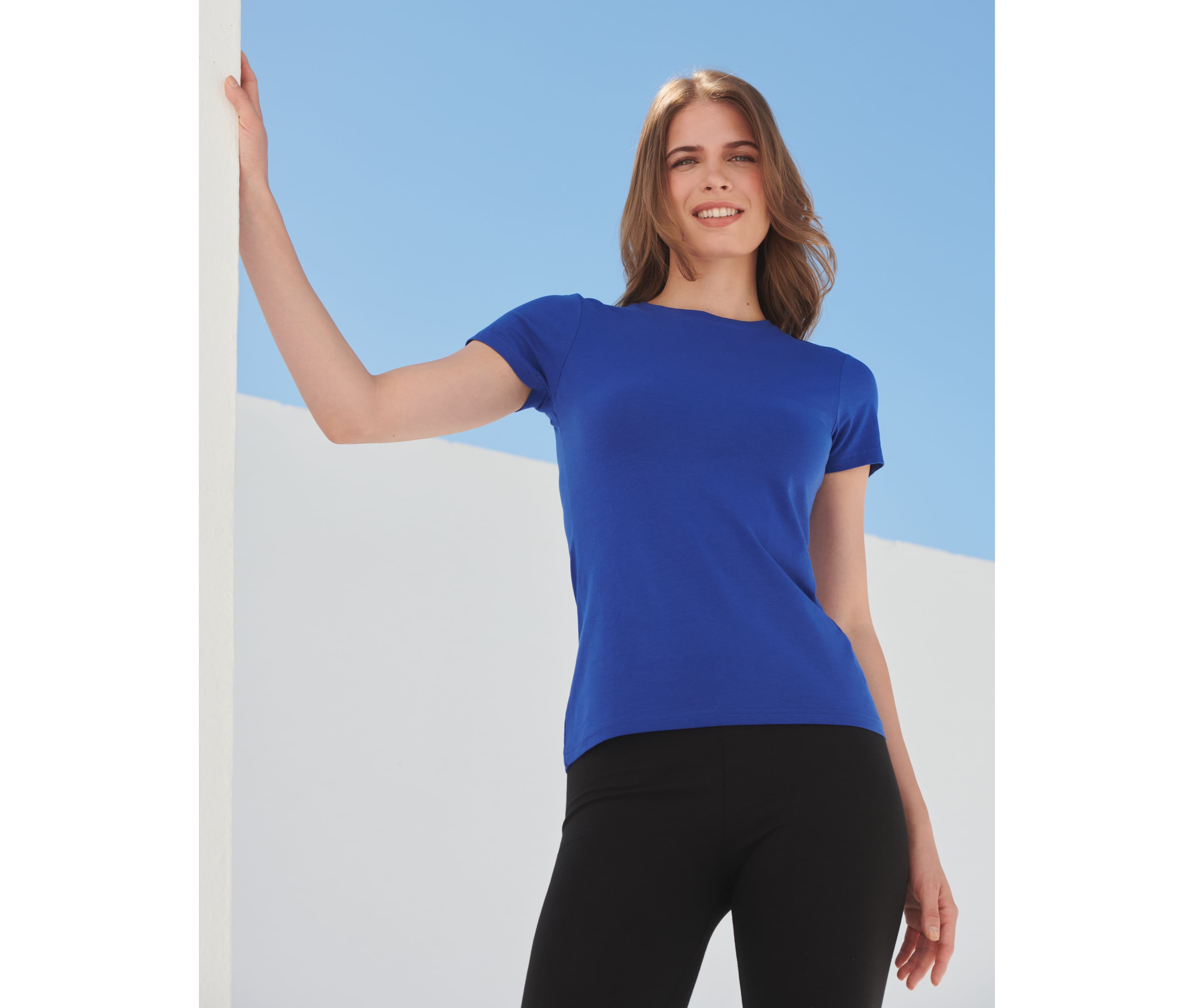 Tee-shirt stretch femme