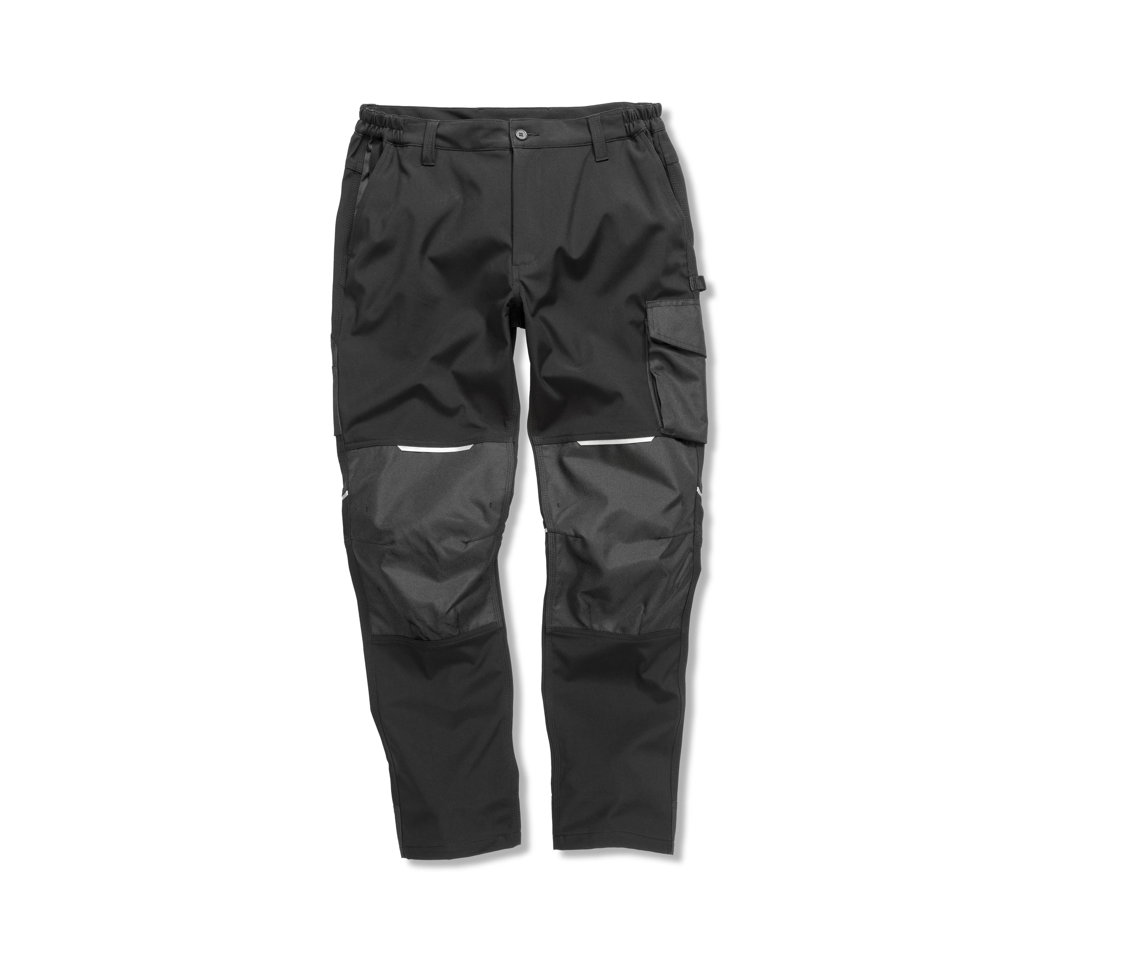 Pantalon slim Softshell BLACK