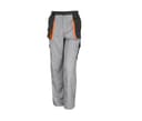 RESULT Pantalon de travail Lite GREY/BLACK/ORANGE