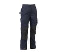 HEROCK Pantalon de travail polycoton twill déperlant NAVY / BLACK