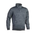 HEROCK Pull polaire tricoté GREY CHINÉ