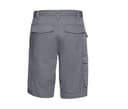 RUSSELL WORKWEAR POLYCOTTON TWILL SHORTS CONVOY GREY