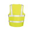 RESULT Gilet de sécurité zippé FLUORESCENT YELLOW