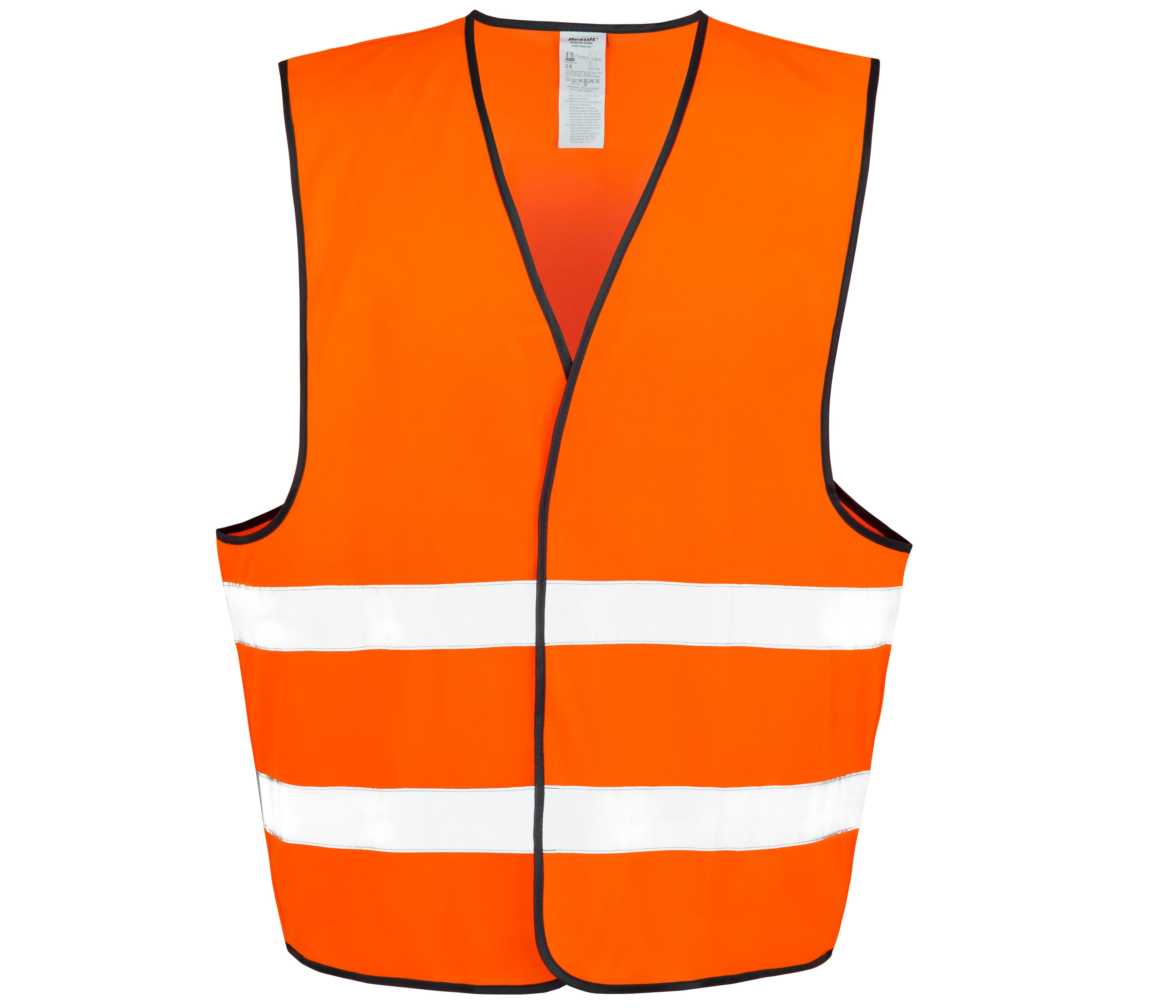 Gilet de sécurité automobiliste FLUORESCENT ORANGE