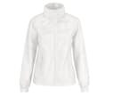 B&C Coupe-vent femme doublé tricot WHITE
