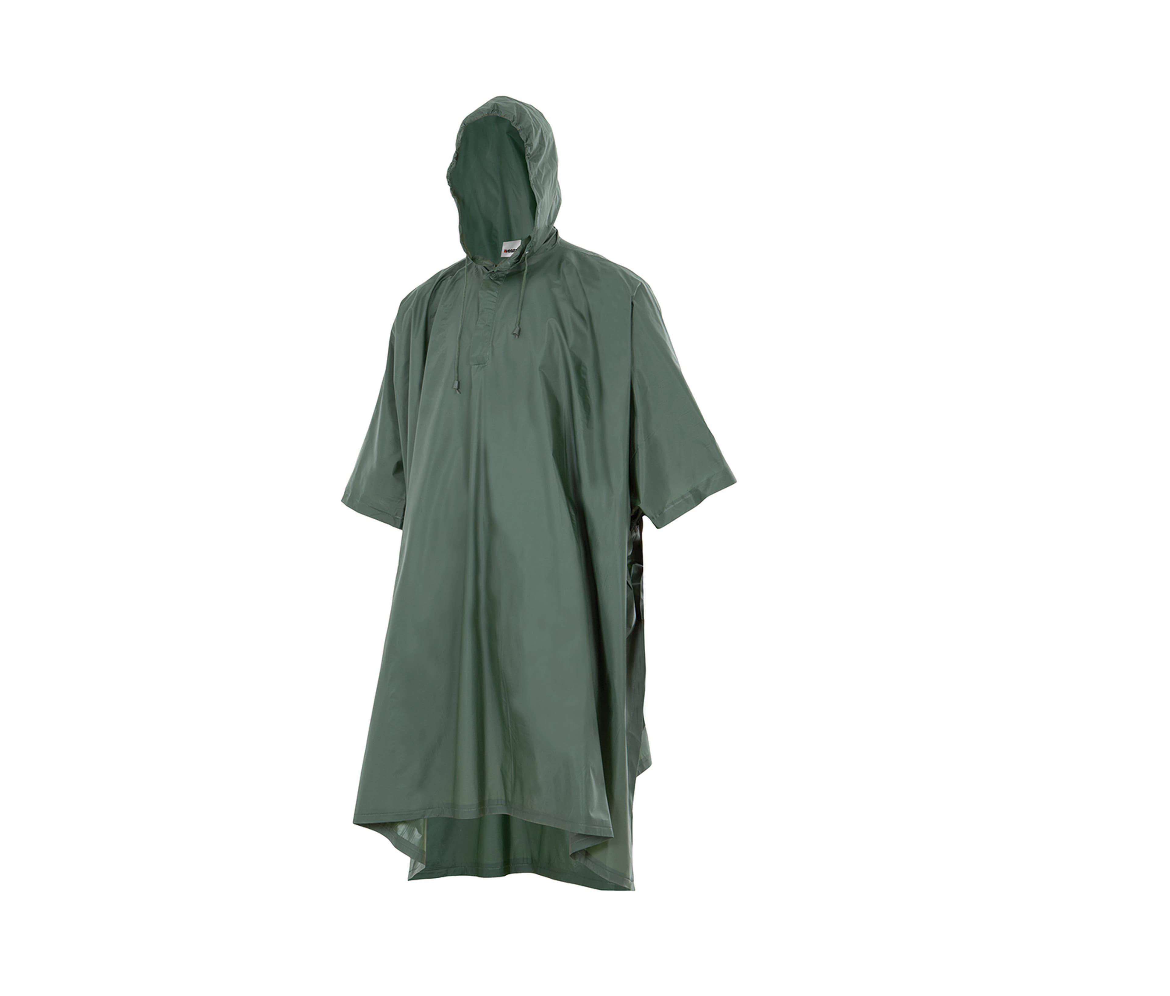 PONCHO DE PLUIE AVEC CAPUCHE GREEN