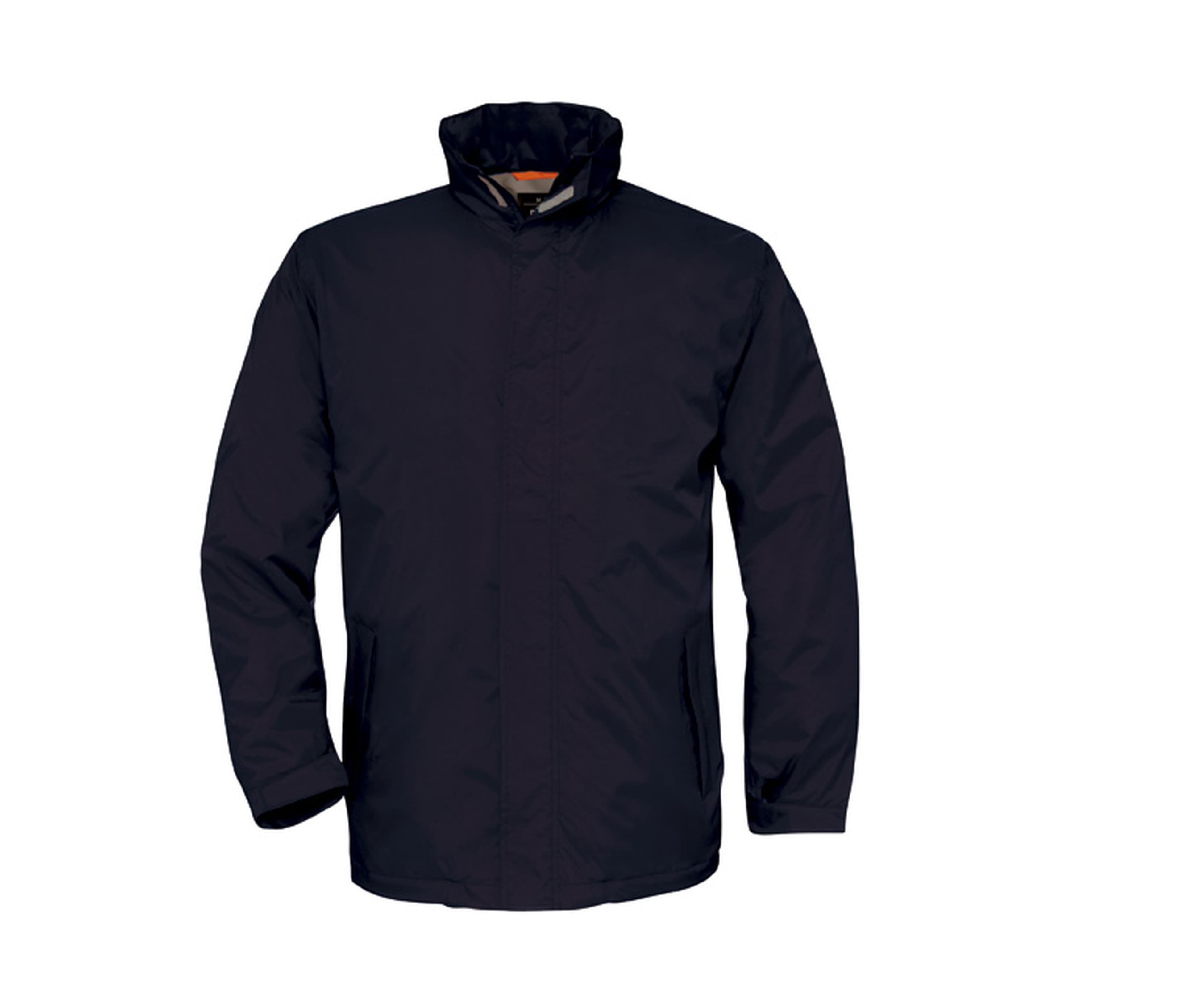 Veste coupe-vent doublée micropolaire NAVY