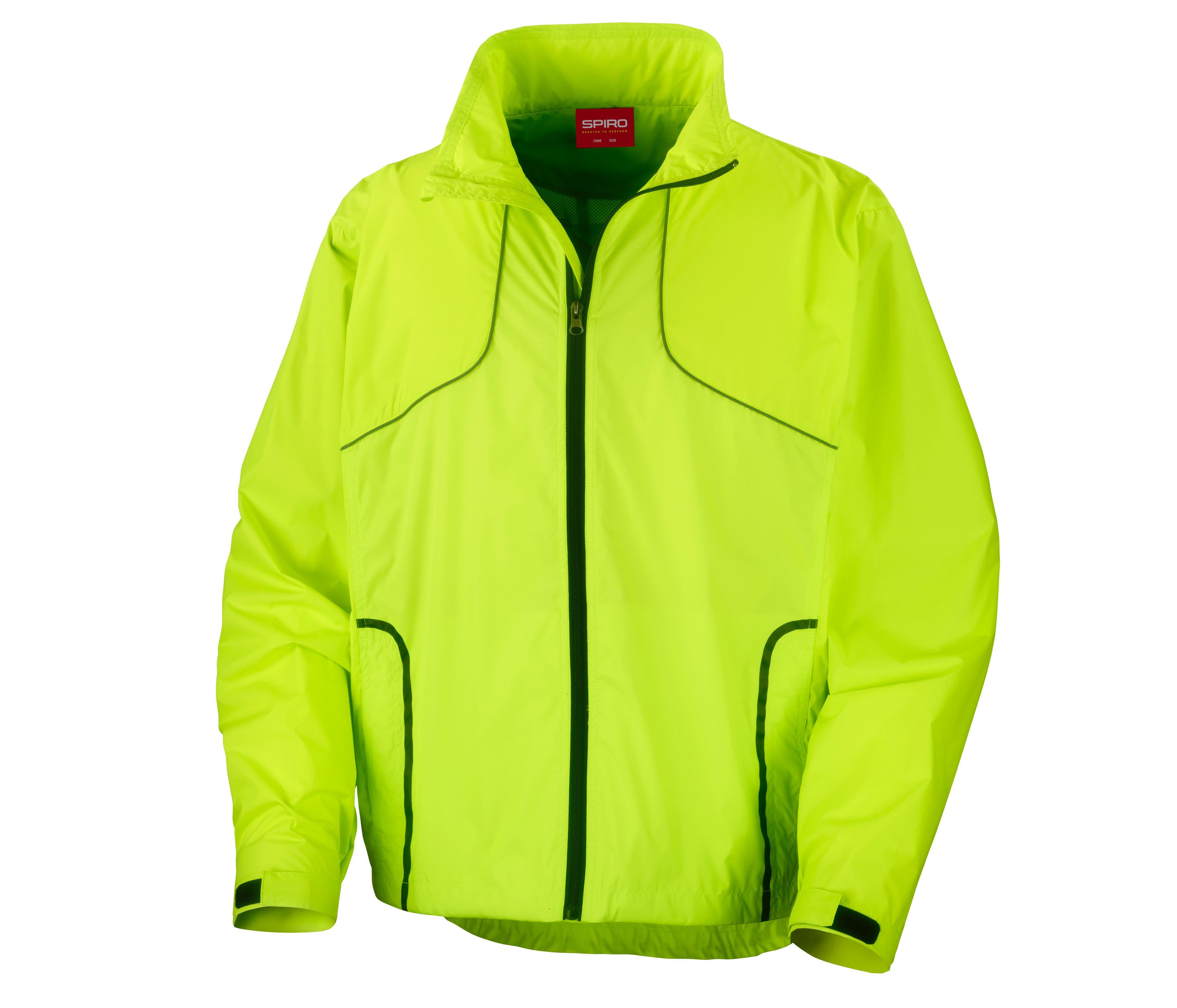 Coupe-vent de sport technique NEON LIME