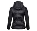 TEE JAYS Veste bi-matière femme BLACK/BLACK