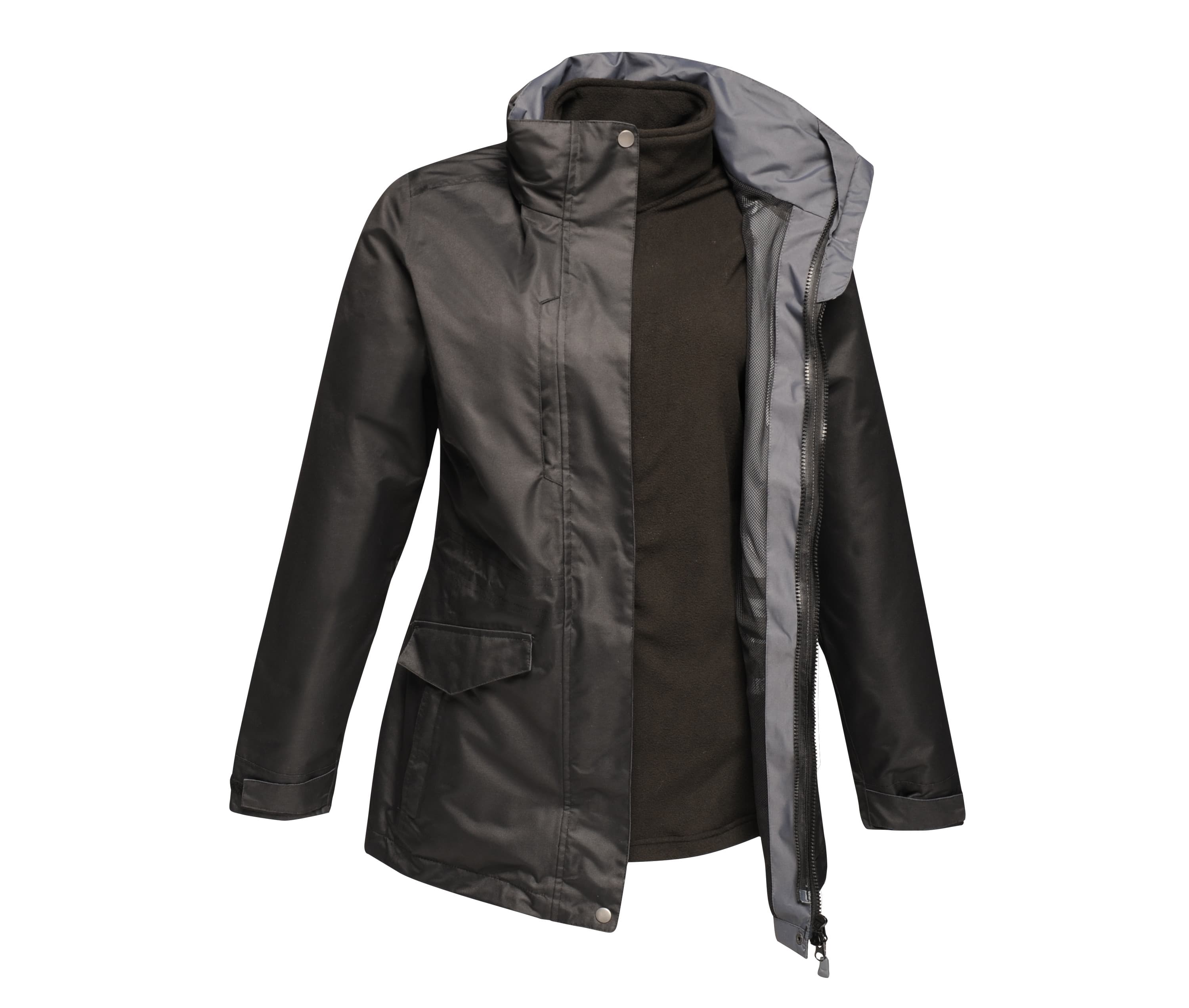 Parka femme 3 en 1 respirante BLACK/BLACK