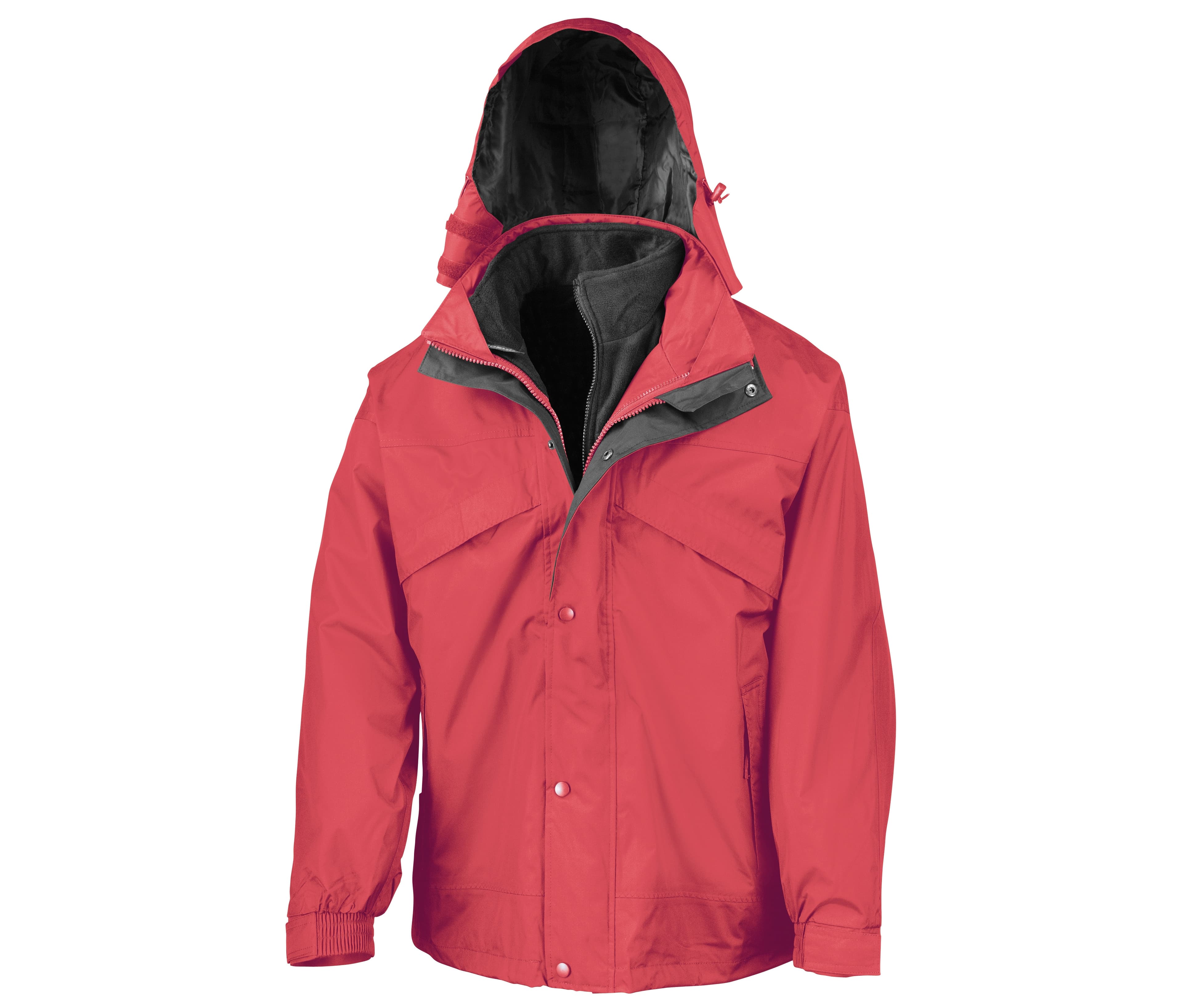 Veste 3 en 1 avec blouson polaire RED