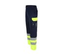 HEROCK Pantalon haute visibilité NAVY/FLUO YELLOW