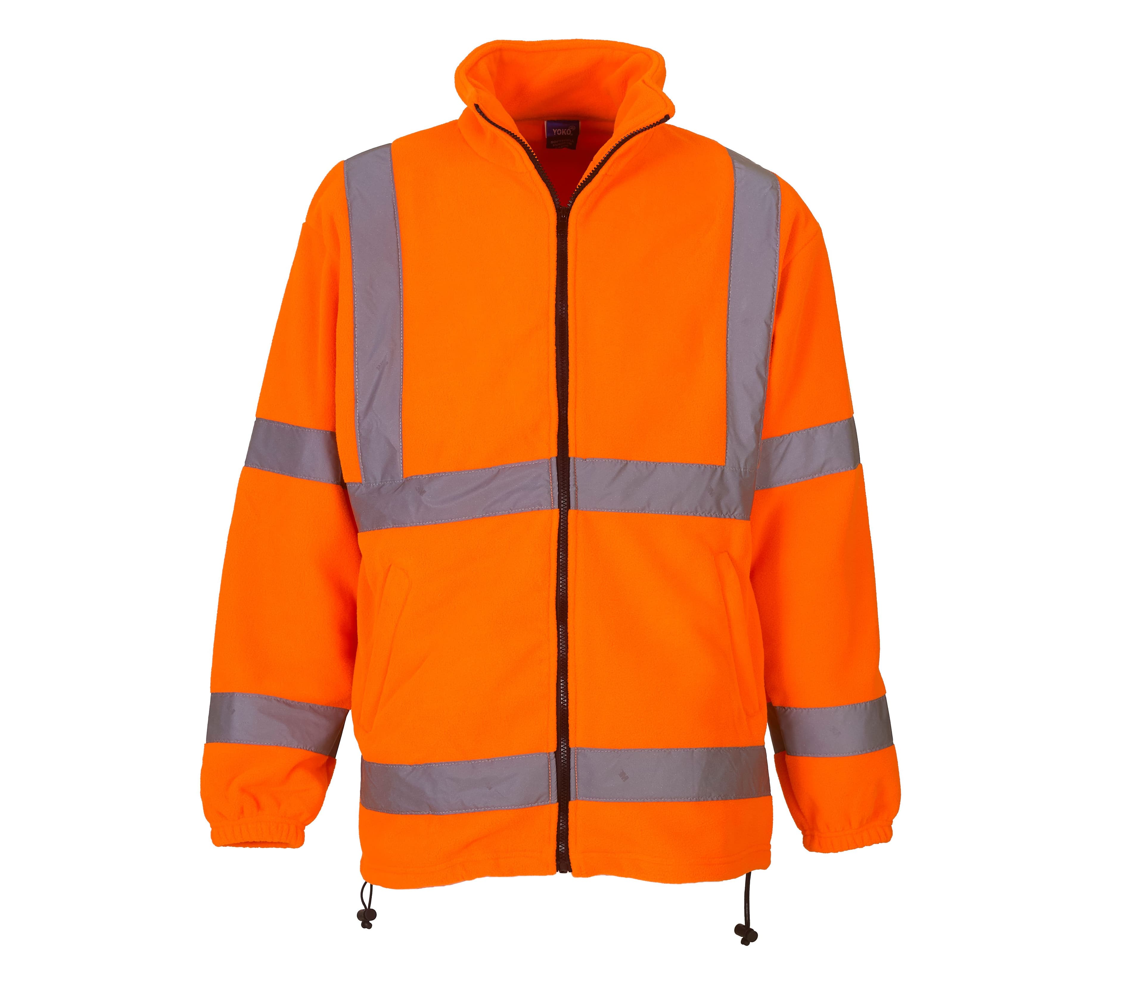 Veste polaire épaisse haute visibilité HI VIS ORANGE