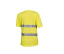 YOKO Tee-shirt haute visibilité col V HI VIS YELLOW