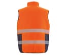 RESULT Bodywarmer réversible FLUORESCENT ORANGE/NAVY