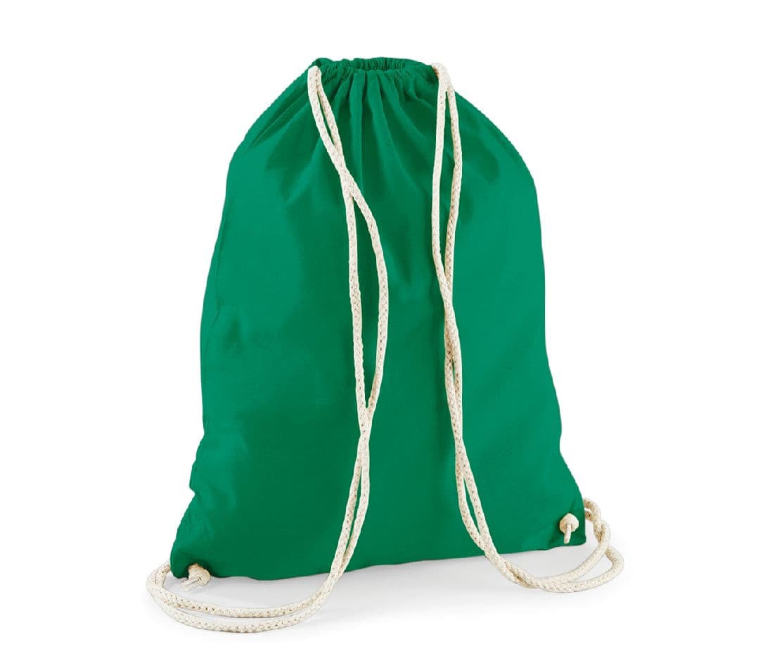 Sac gym en coton KELLY GREEN