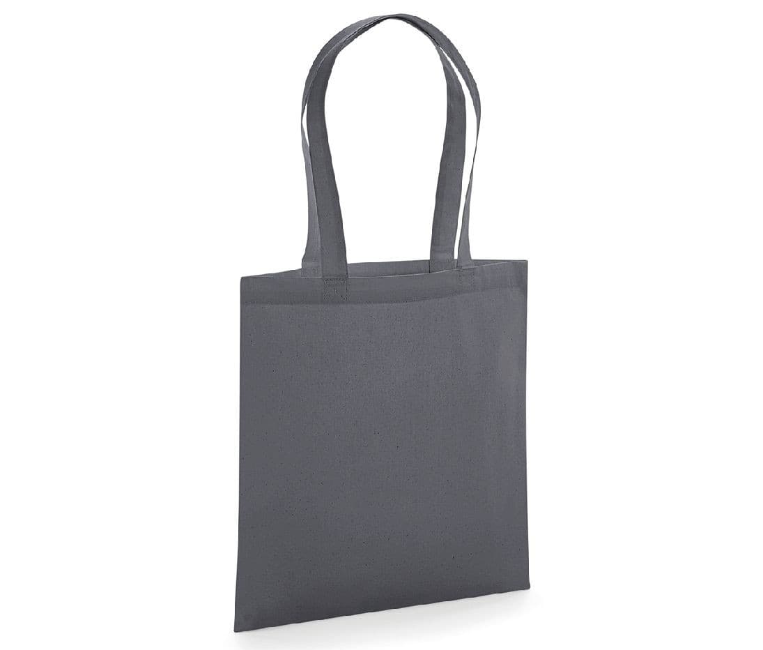 Sac shopping premium en coton organique GRAPHITE GREY
