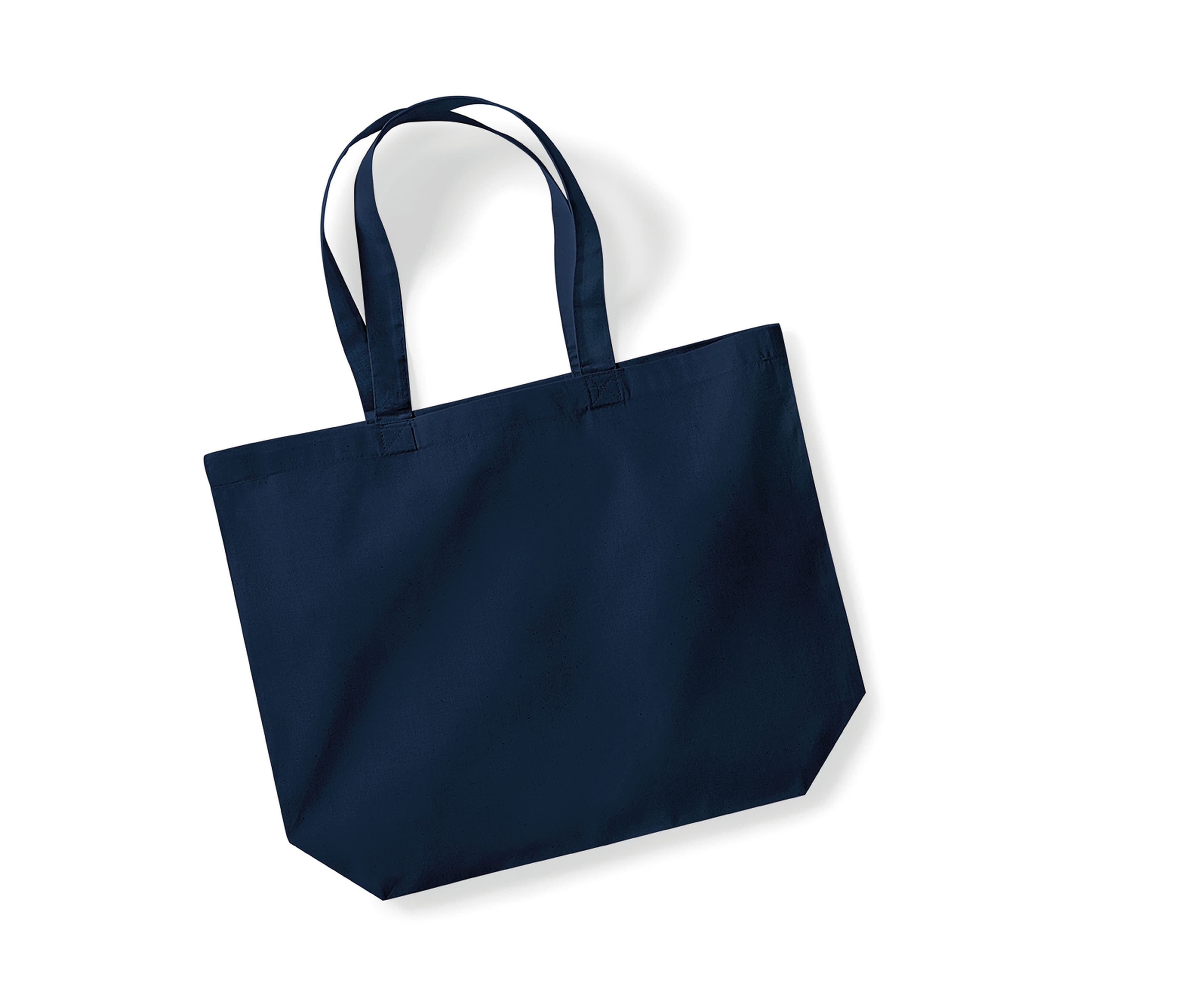 Maxi sac shopping en coton bio FRENCH NAVY