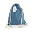 WESTFORD MILL Sac gym coton bio AIRFORCE BLUE