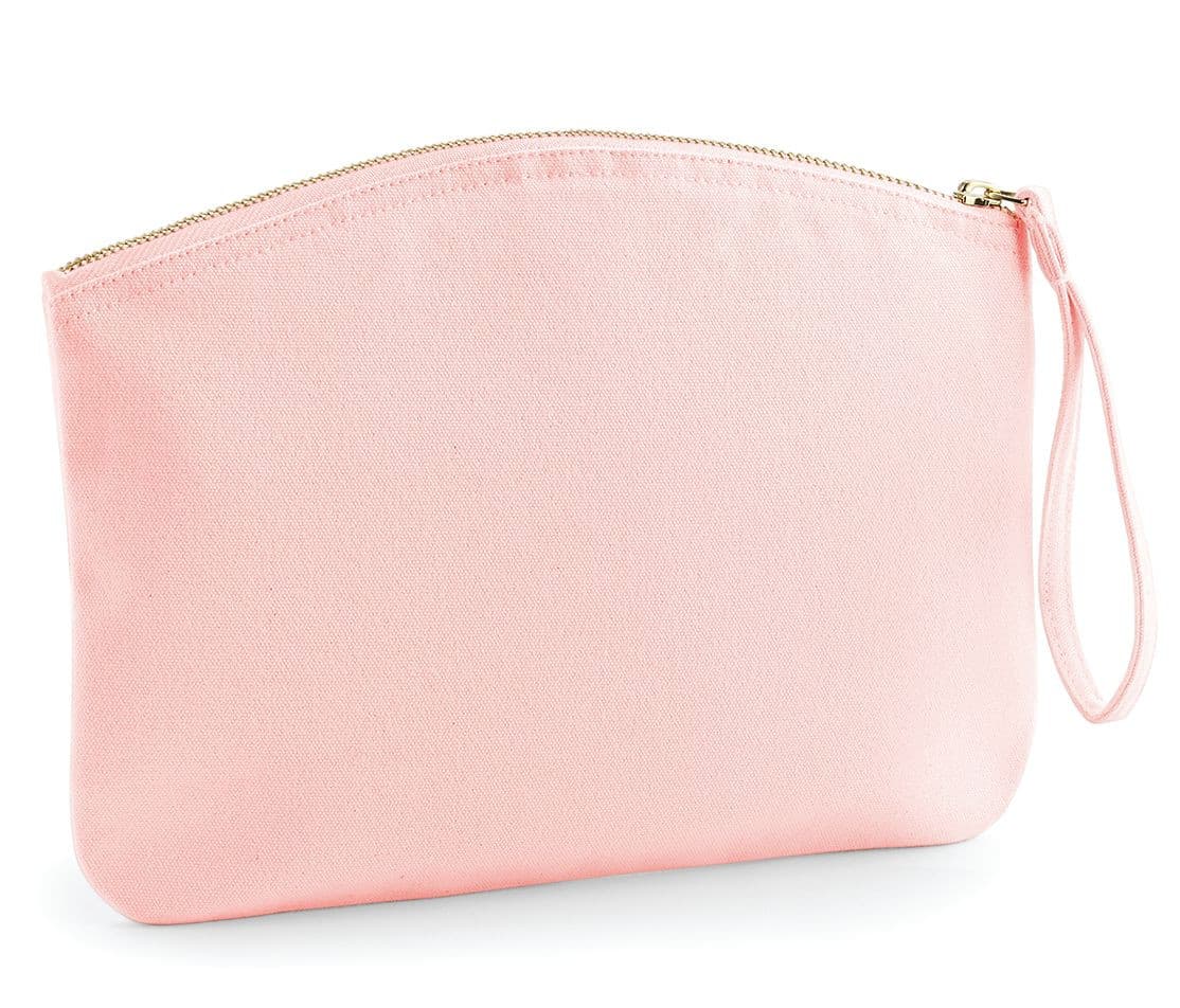 Pochette en coton biologique Earthaware® PASTEL PINK