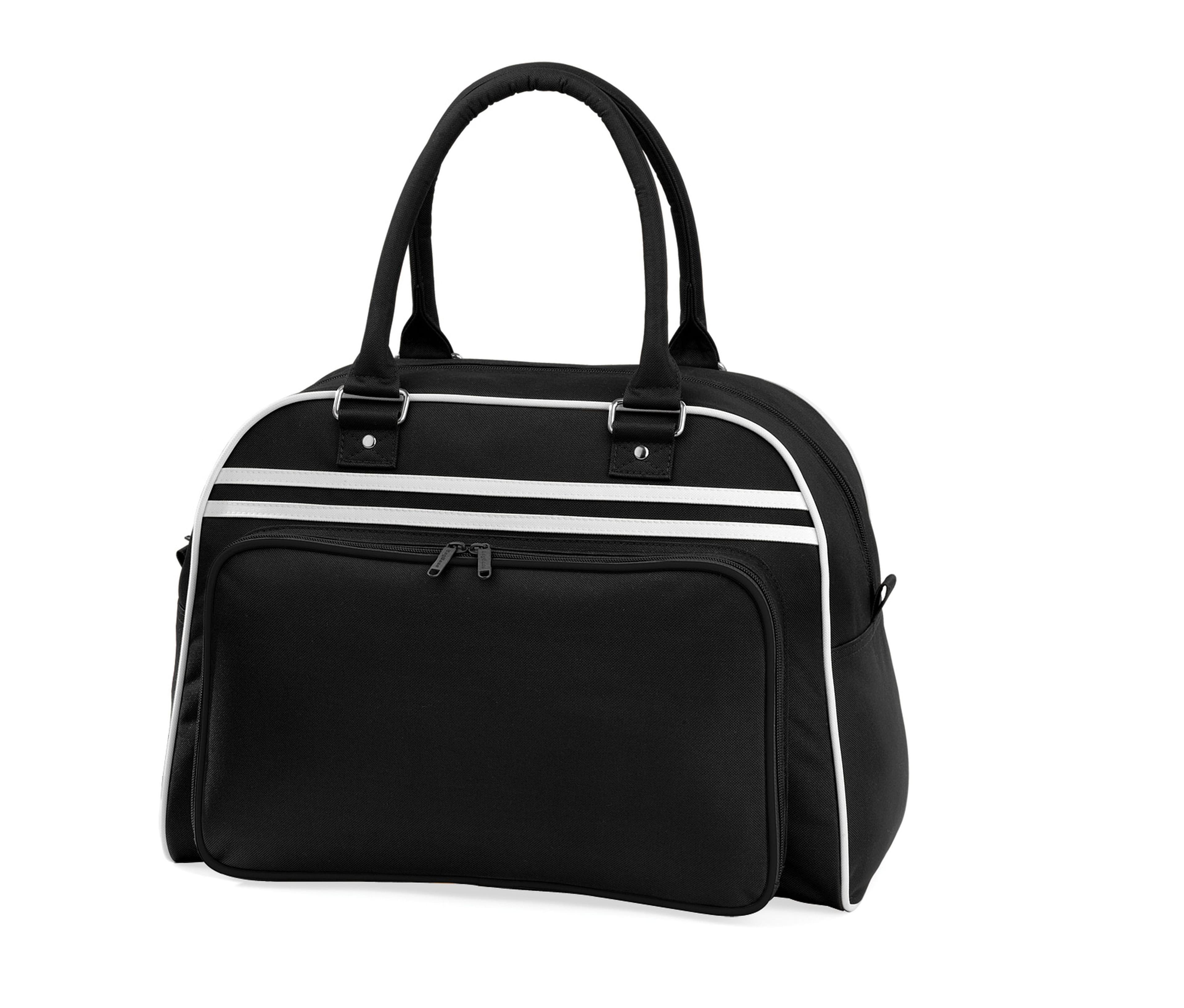 Sac bowling rétro BLACK/WHITE