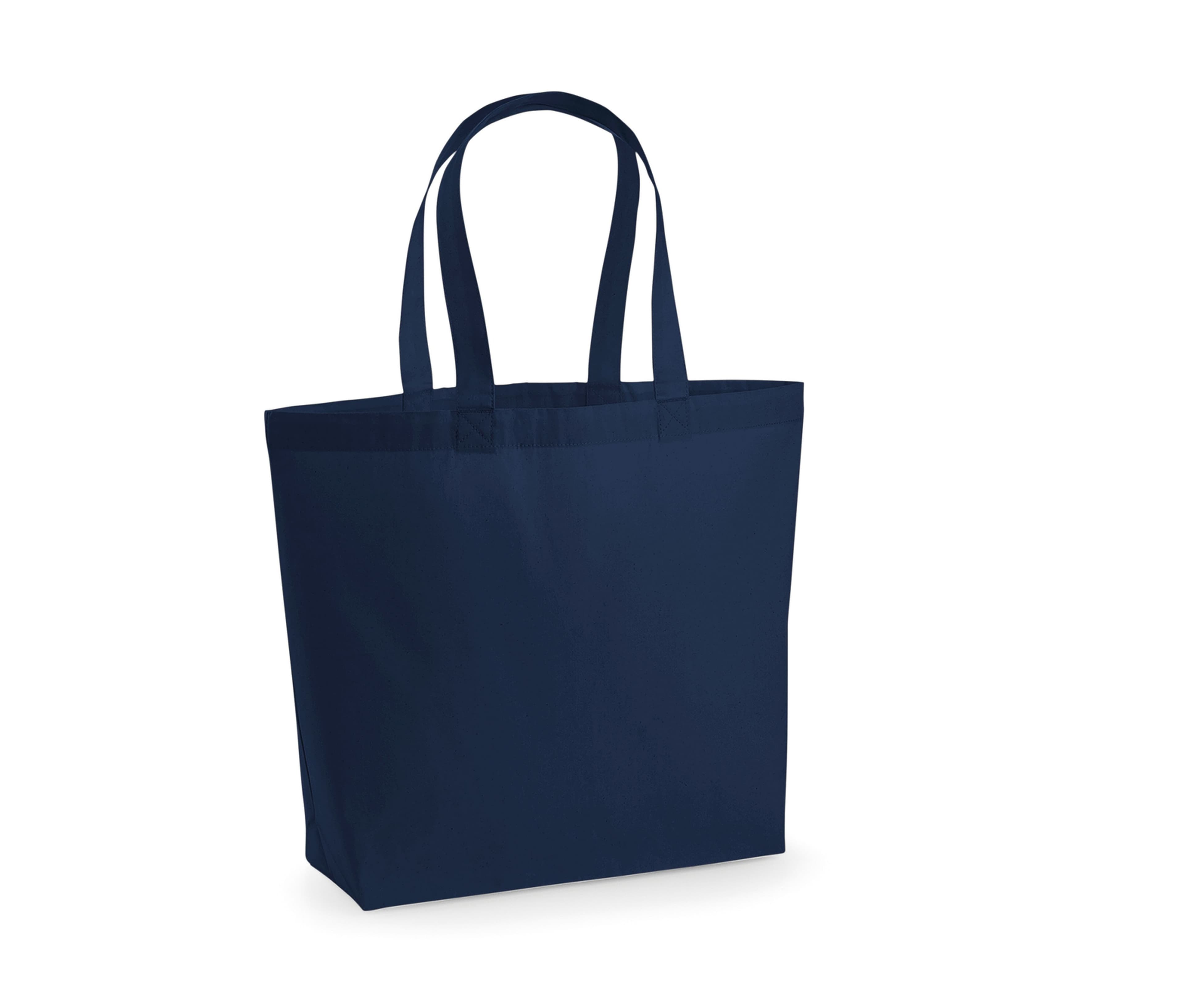 Sac shopping grand volume coton FRENCH NAVY