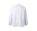 VELILLA Veste de cuisine stretch fermeture boutons WHITE
