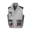RESULT Bodywarmer de travail Lite GREY/BLACK/ORANGE