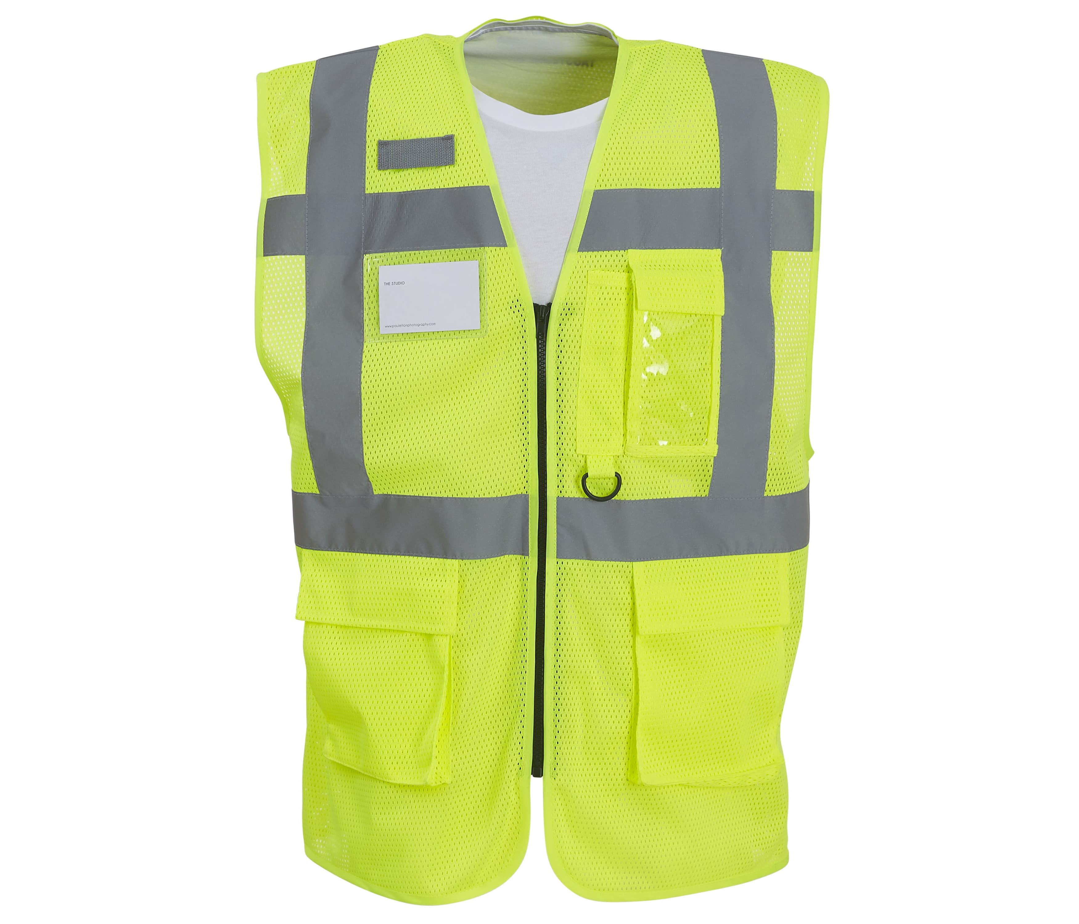 Gilet haute visibilité maille filet HI VIS YELLOW