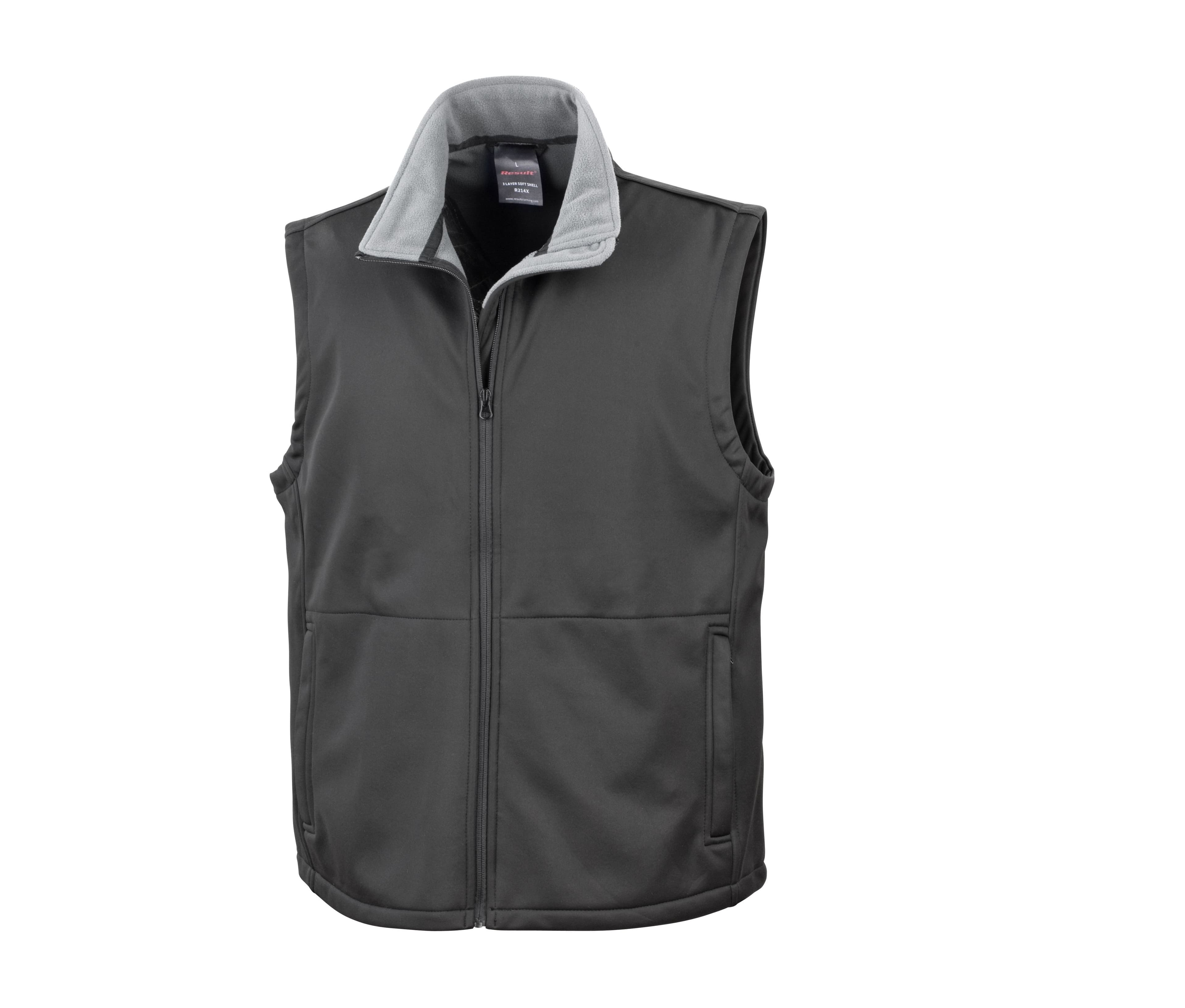 Bodywarmer Softshell Essentiel BLACK