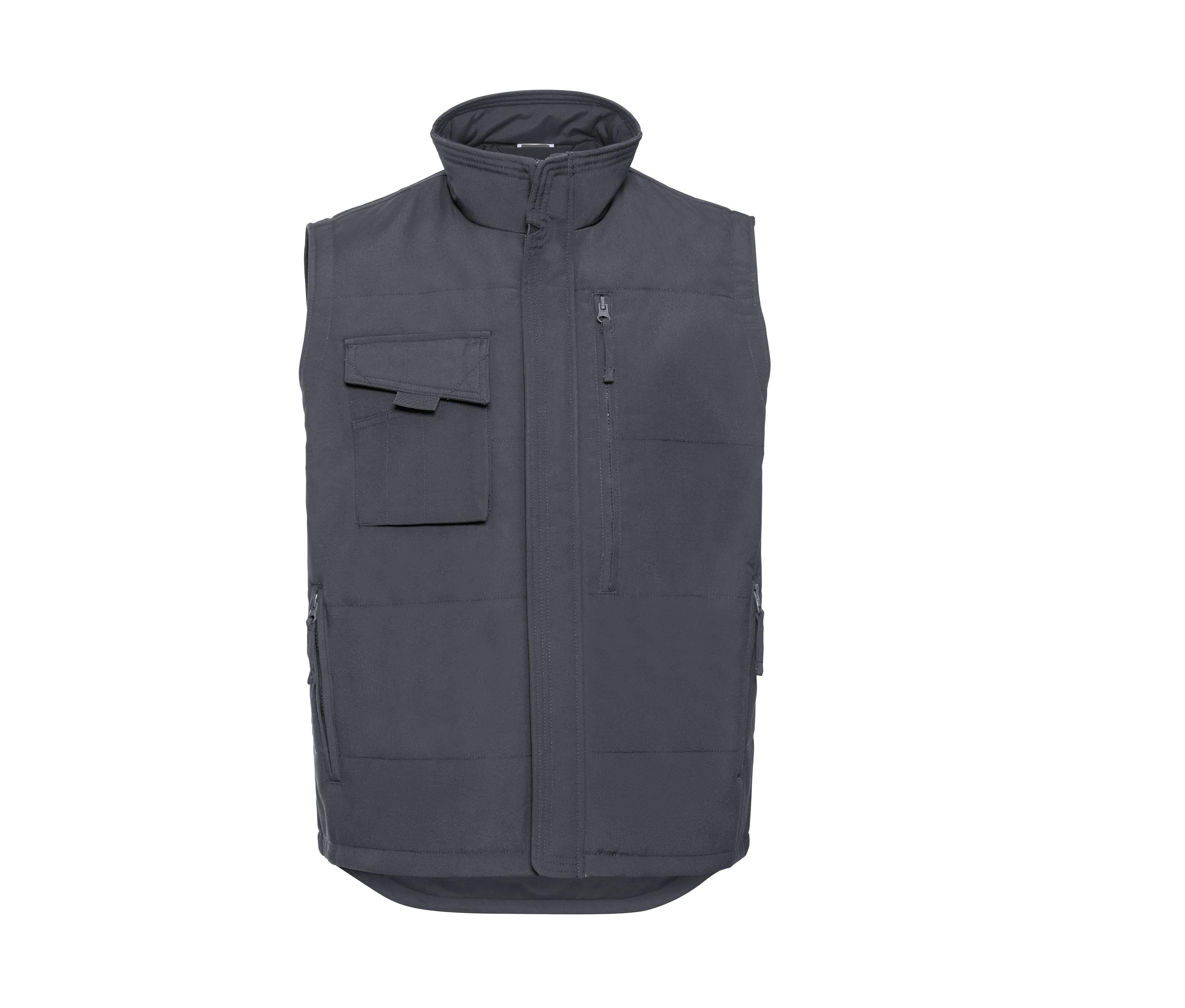Bodywarmer polycoton lavable à 60° CONVOY GREY