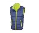 RESULT Bodywarmer matelassé enfant NAVY/LIME