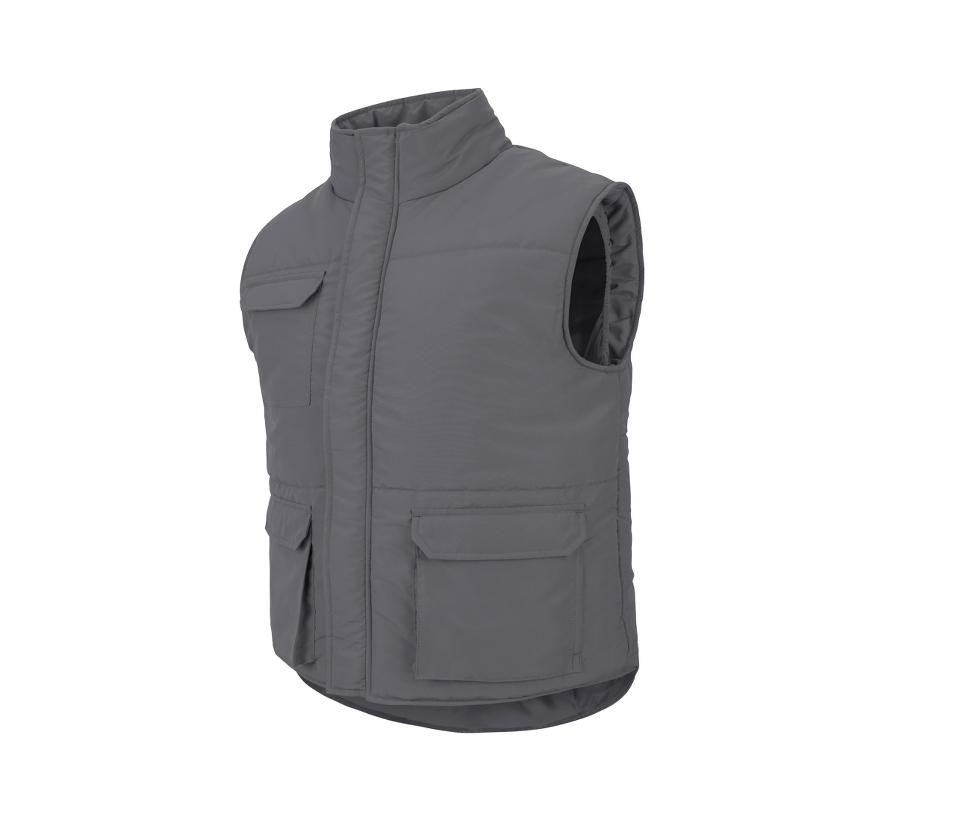 Bodywarmer de travail multi-poches GREY